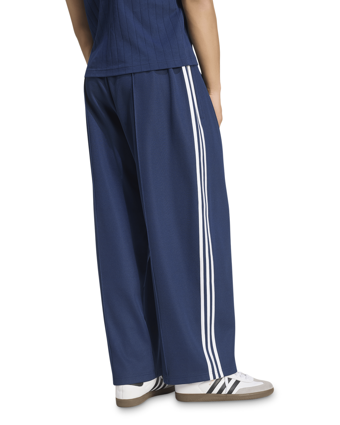 adidas Oversized Trackpants DONKERBLAUW 4