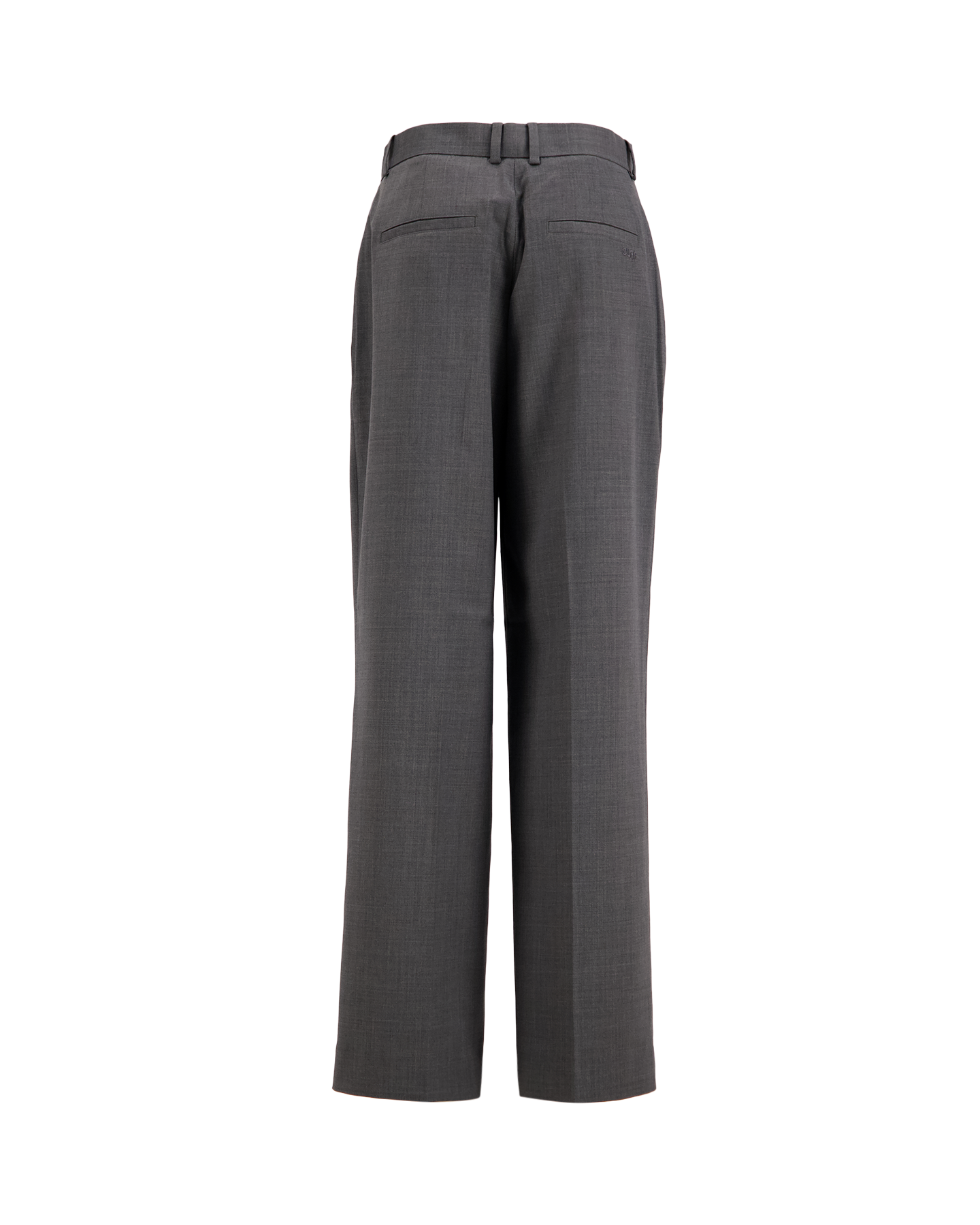OLAF Wool Tailored Trousers GRIJS 2