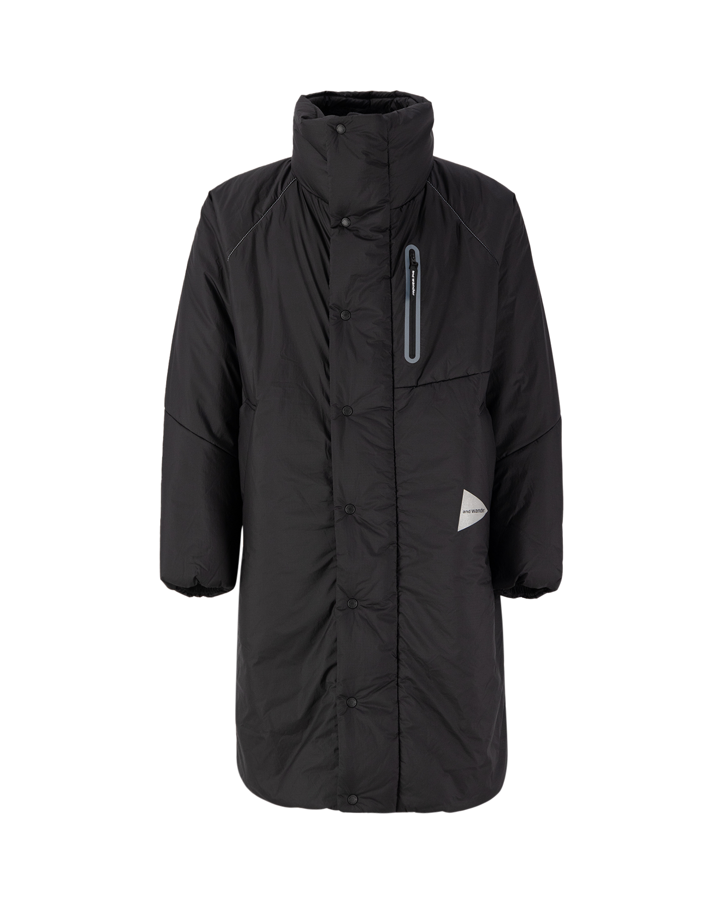 And Wander Primaloft Rip Coat Zwart | Coef