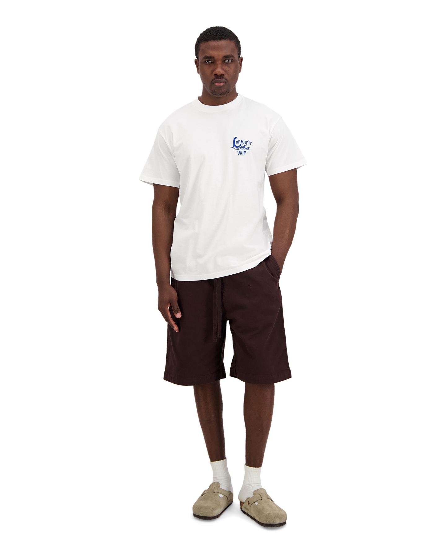 Carhartt S/S Waves T Shirt WIT 3