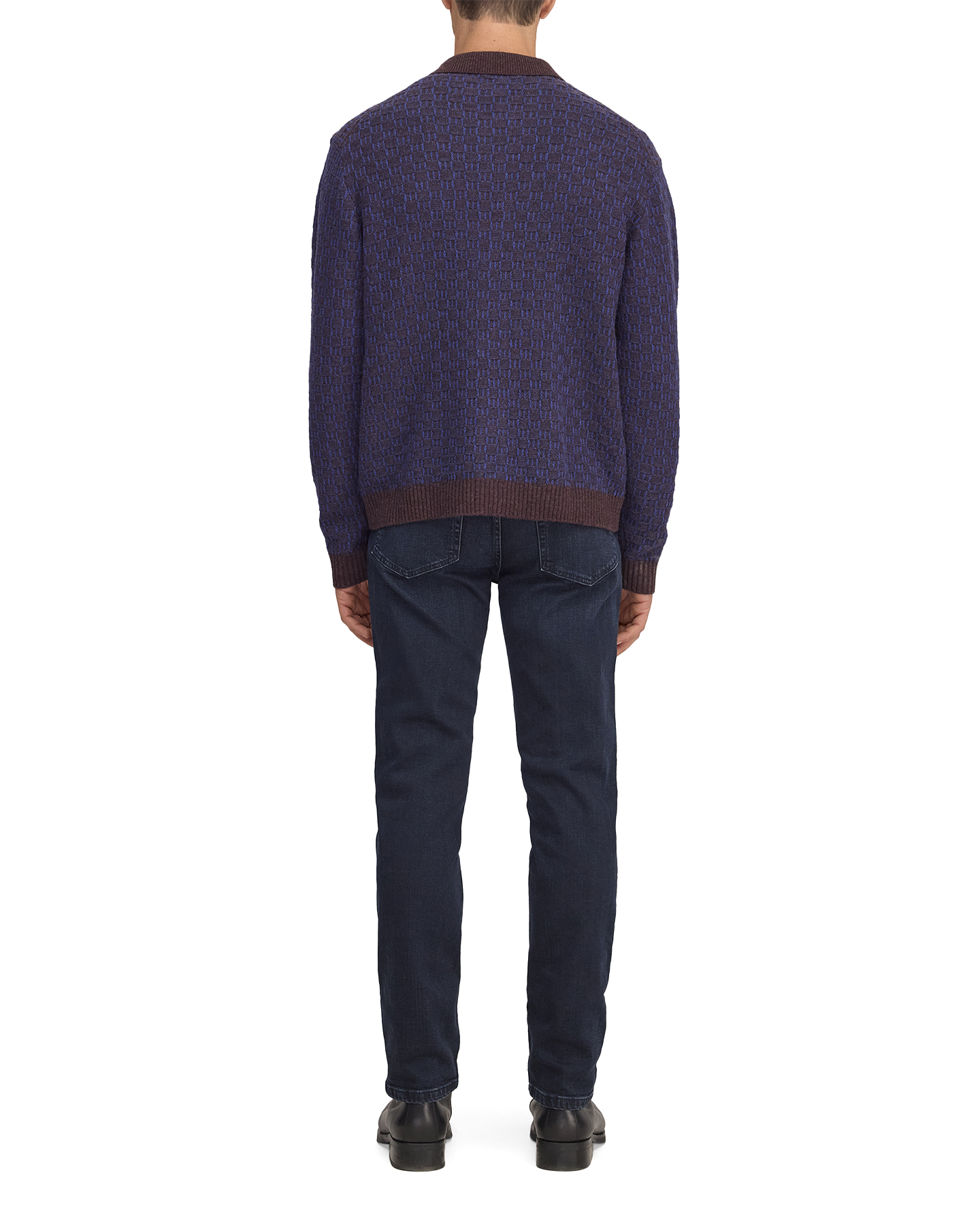 NN.07 Thor Polo Cardigan 60004 DONKERBRUIN 4