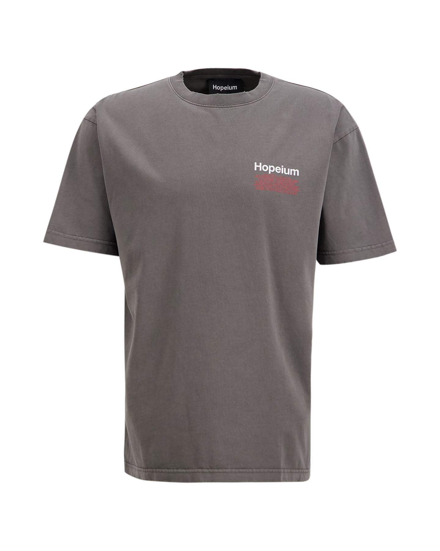 Hopeium Tour Tee S/S Washed GRIJS 2