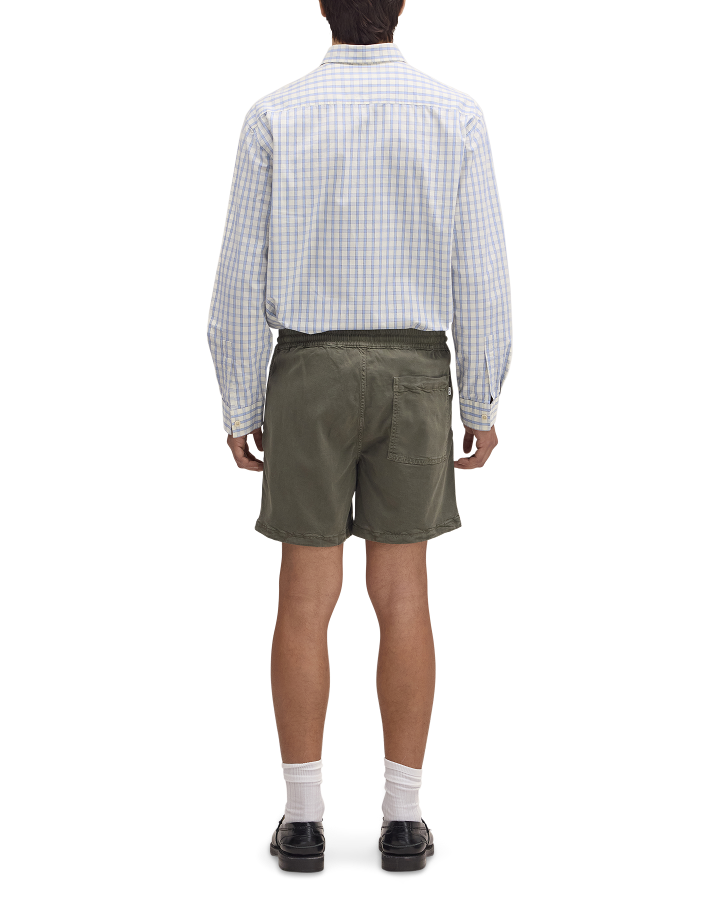 NN.07 Gregor Shorts 1154 DONKERGROEN 4