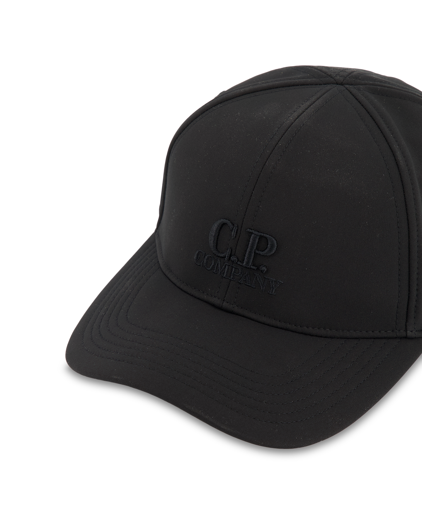 C.P. Company Shell-R Logo Cap ZWART 3