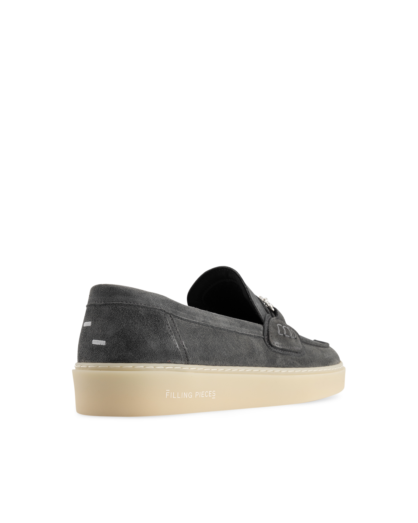 Filling Pieces Core Loafer Suede Dark Grey DONKERGRIJS 3