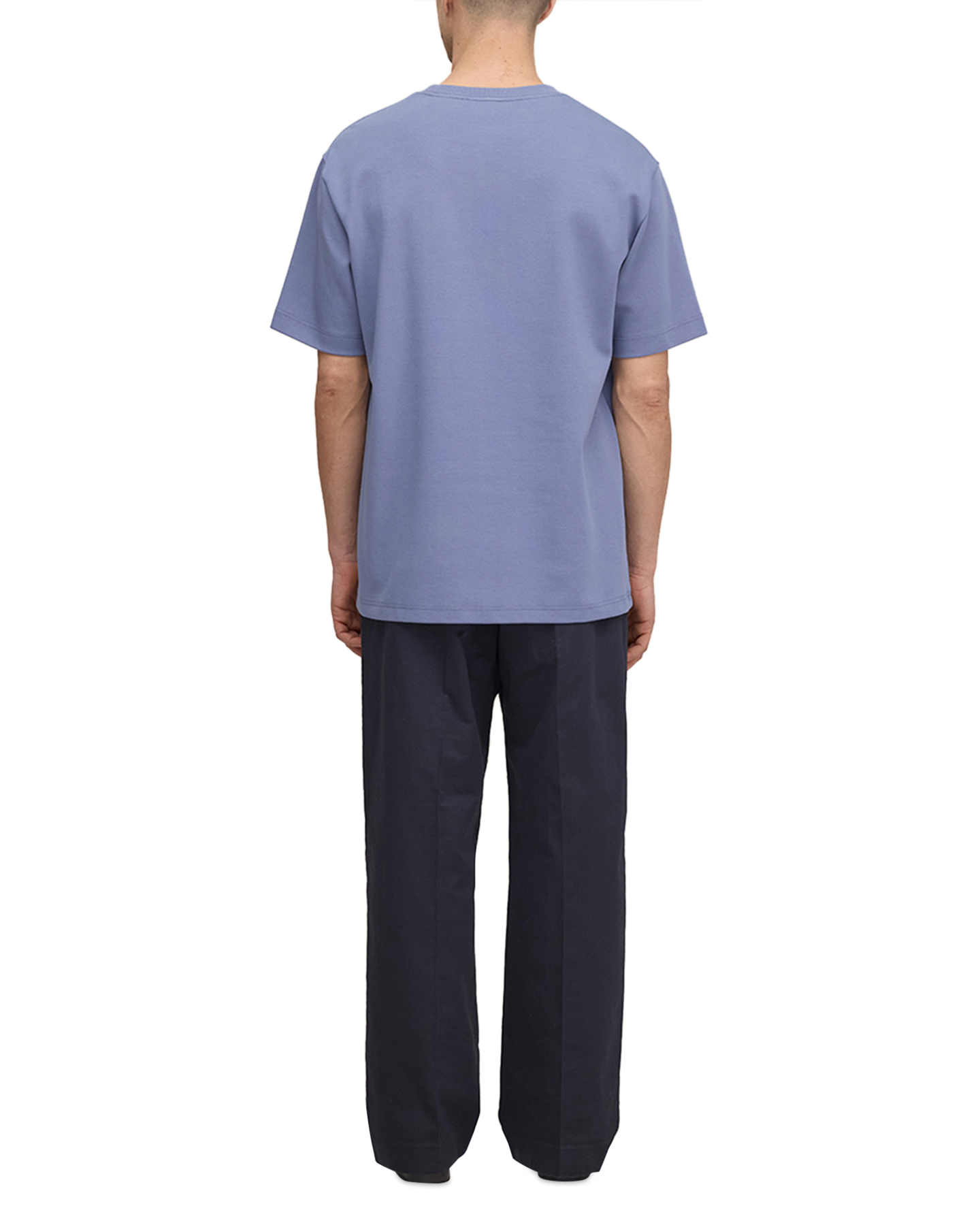NN.07 Nat Ss Logo Tee 3457 BLAUW 4