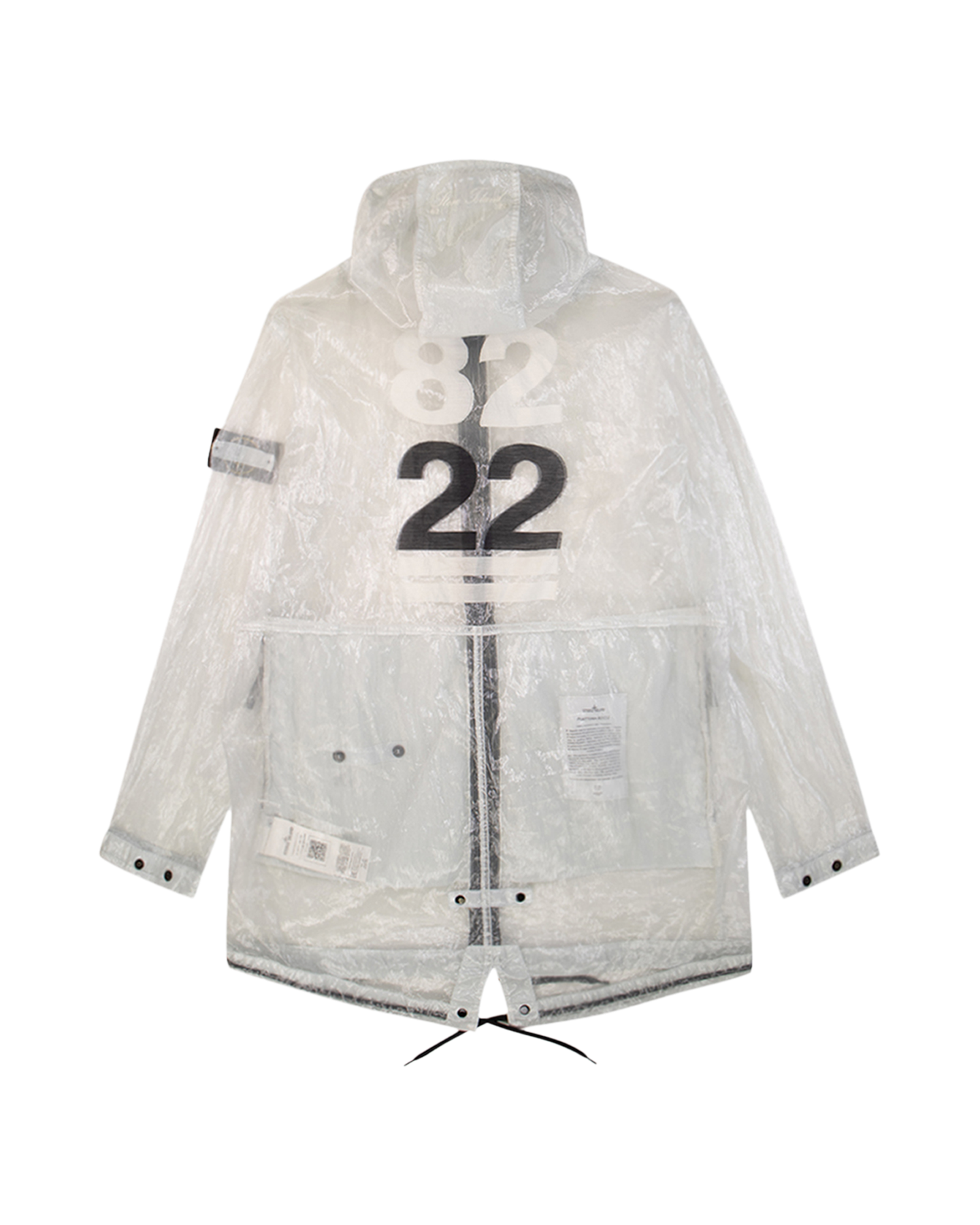 Stone Island 705Q2 Piattina - 82/22 Garment Dyed Jacket WIT 1