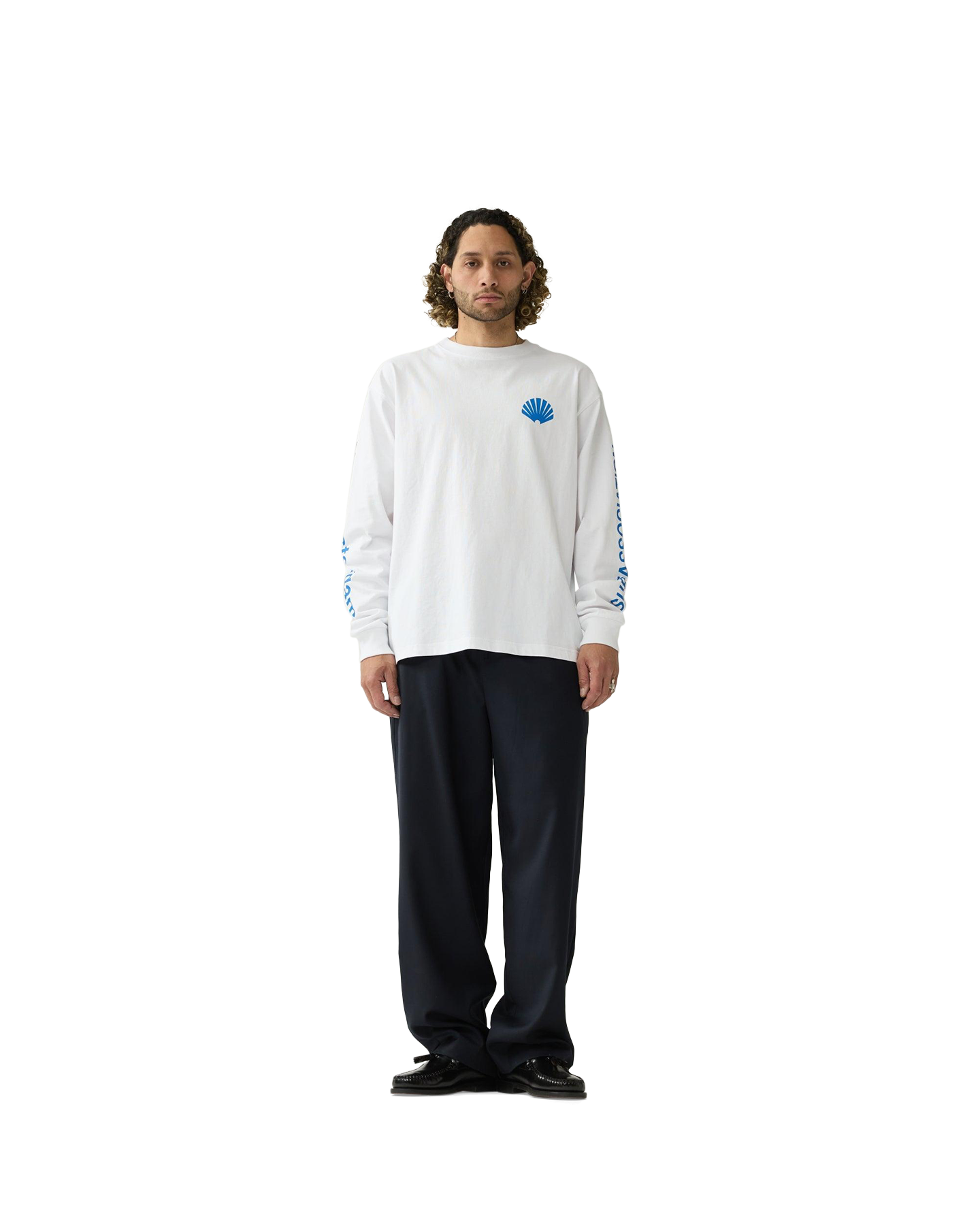 New Amsterdam Surf Association Logo Longsleeve WIT 4
