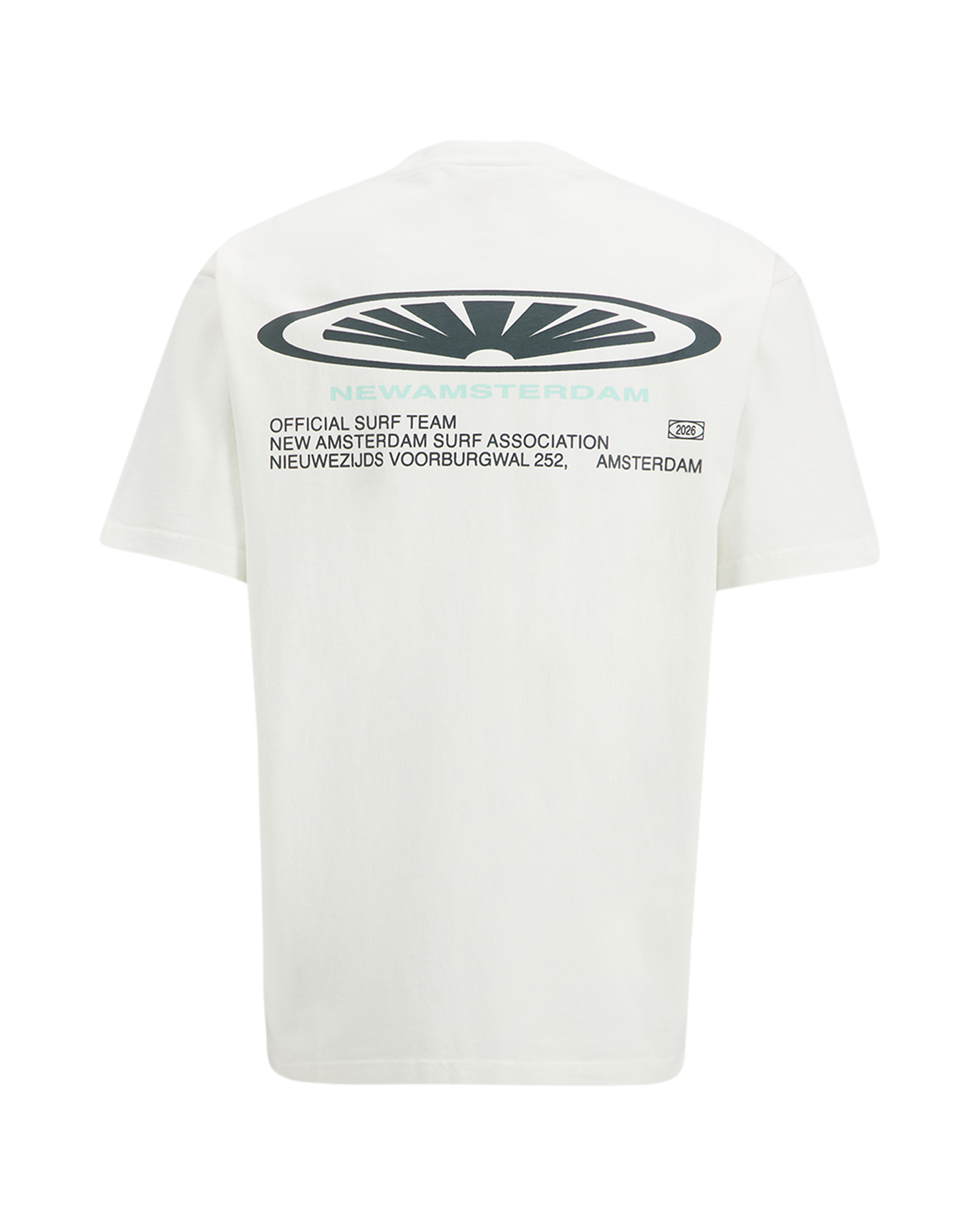 New Amsterdam Surf Association Shaper Tee WIT 1