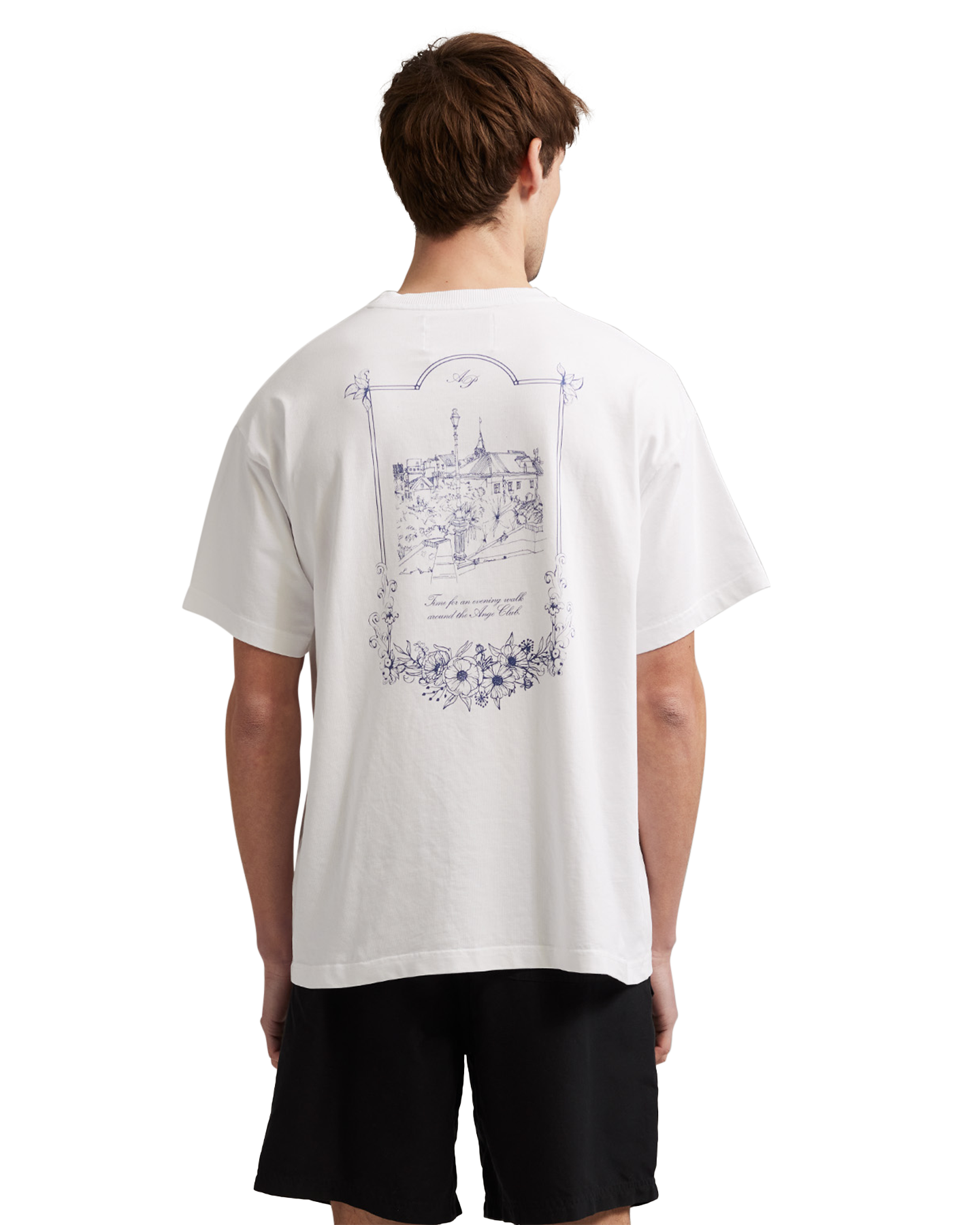 Ange Projects Nightwalk T Shirt WIT 3