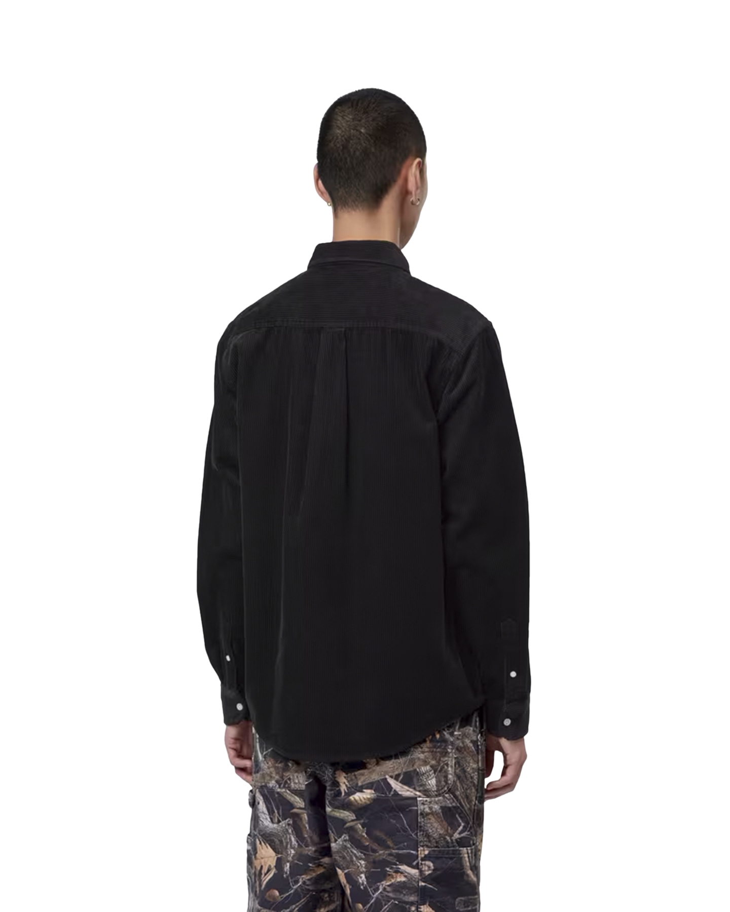 Carhartt L/S Madison Cord Shirt ANTHRACIET 4