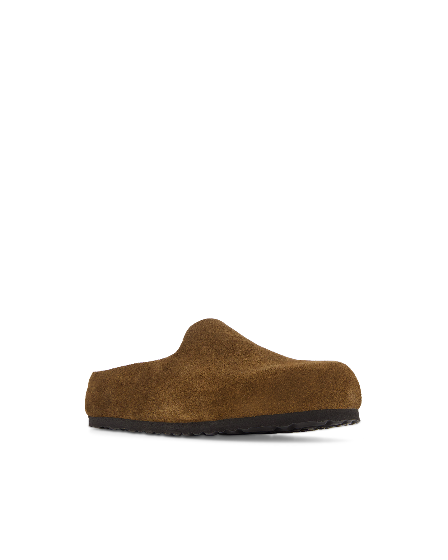Birkenstock Amsterdam Wrapped Suede Leather DONKERBRUIN 2