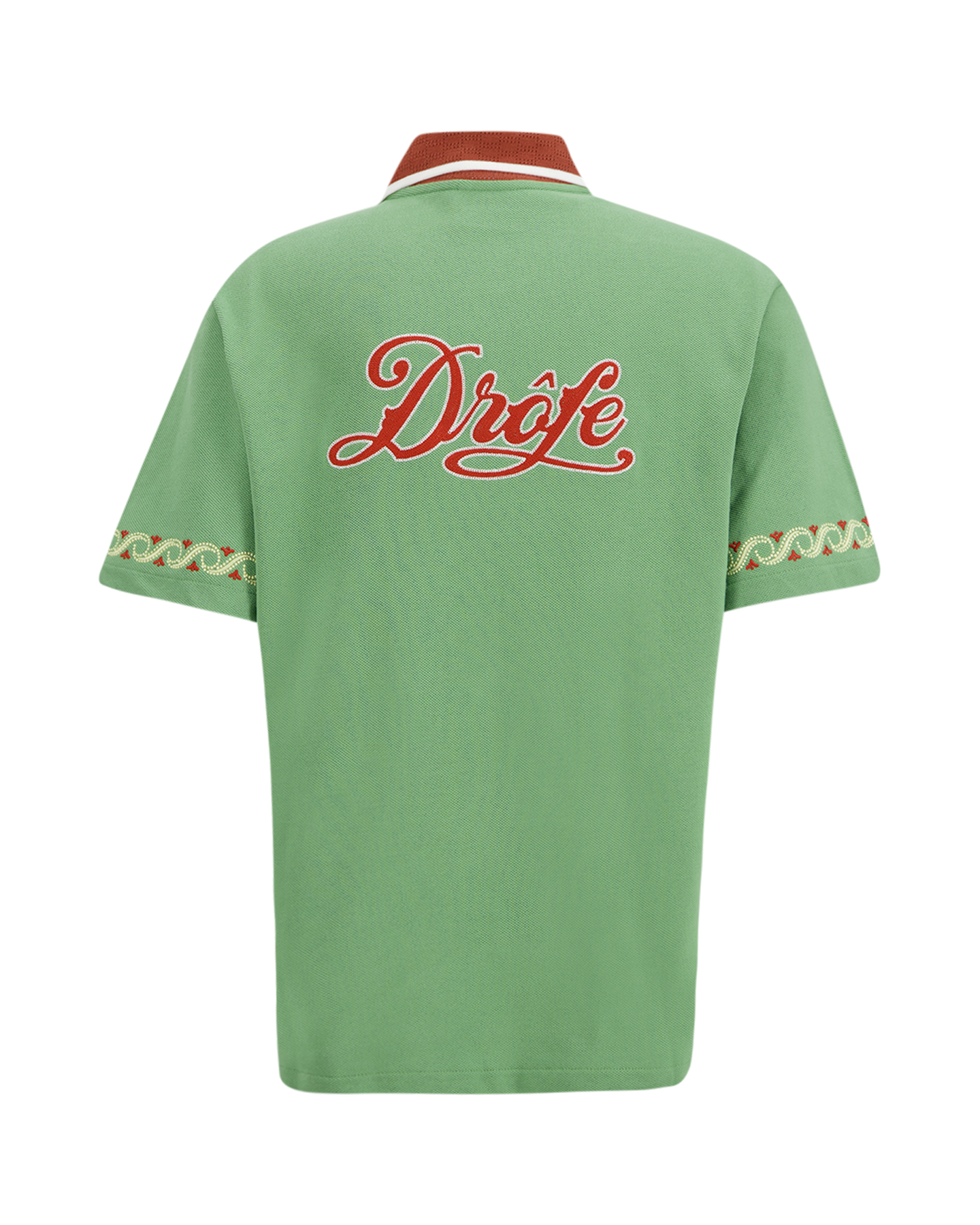 Drole de Monsieur Chemise Drôle Sport Brodée GROEN 2