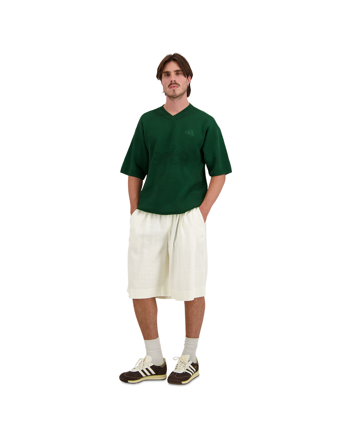 adidas adidas x Arte Antwerp Linen Bermudas WIT 3