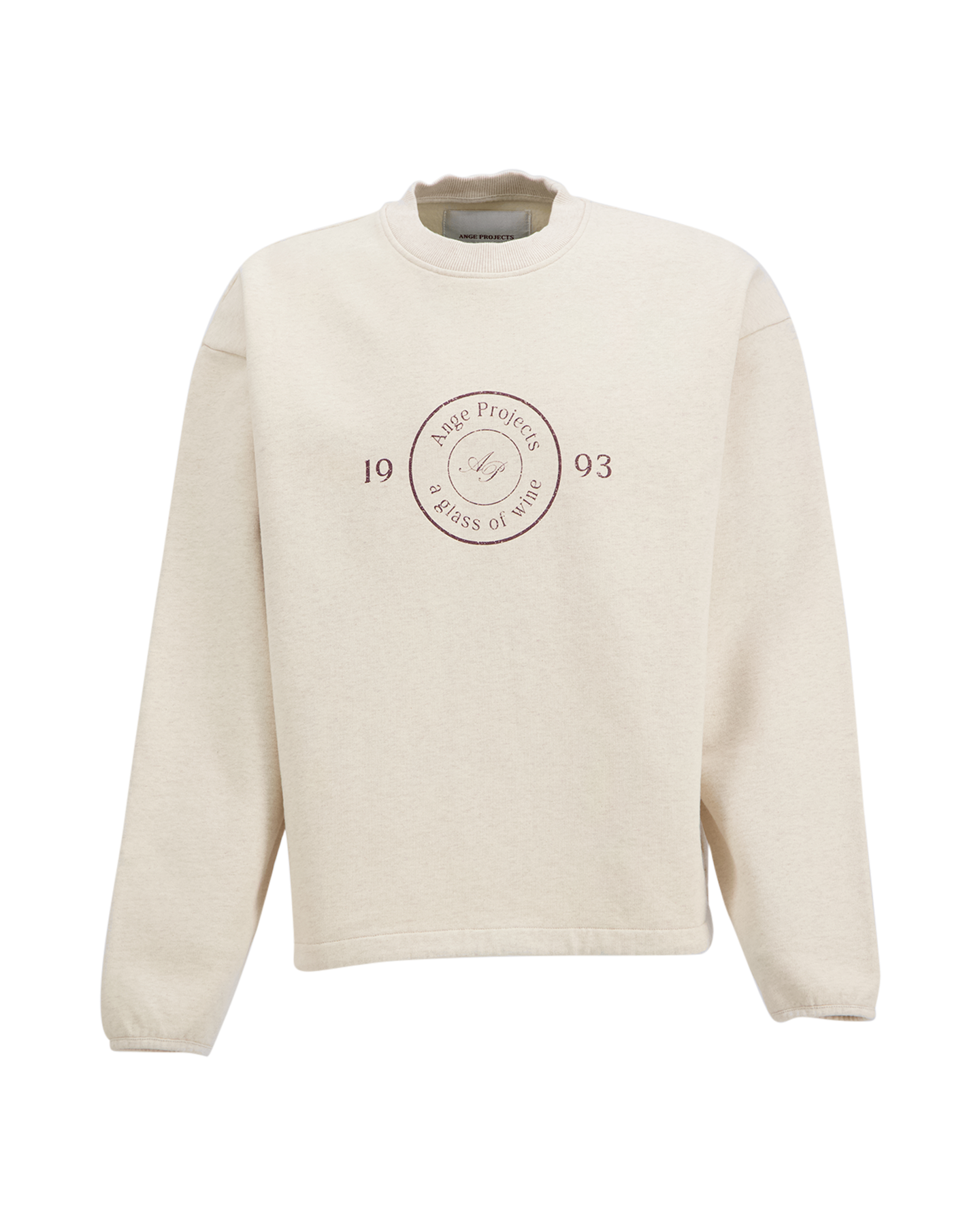 Ange Projects Gow Shield Adjustable Crewneck BEIGE 1