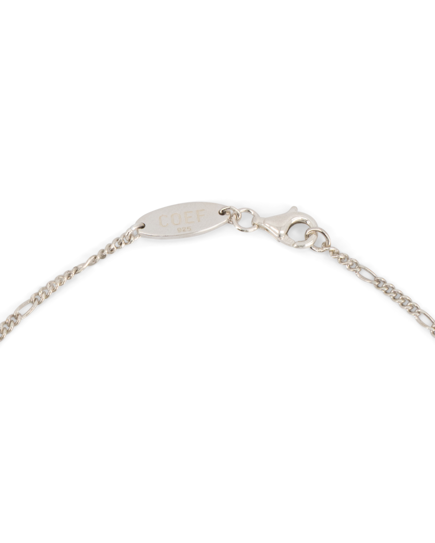 Coef Figaro Necklace ZILVER 2