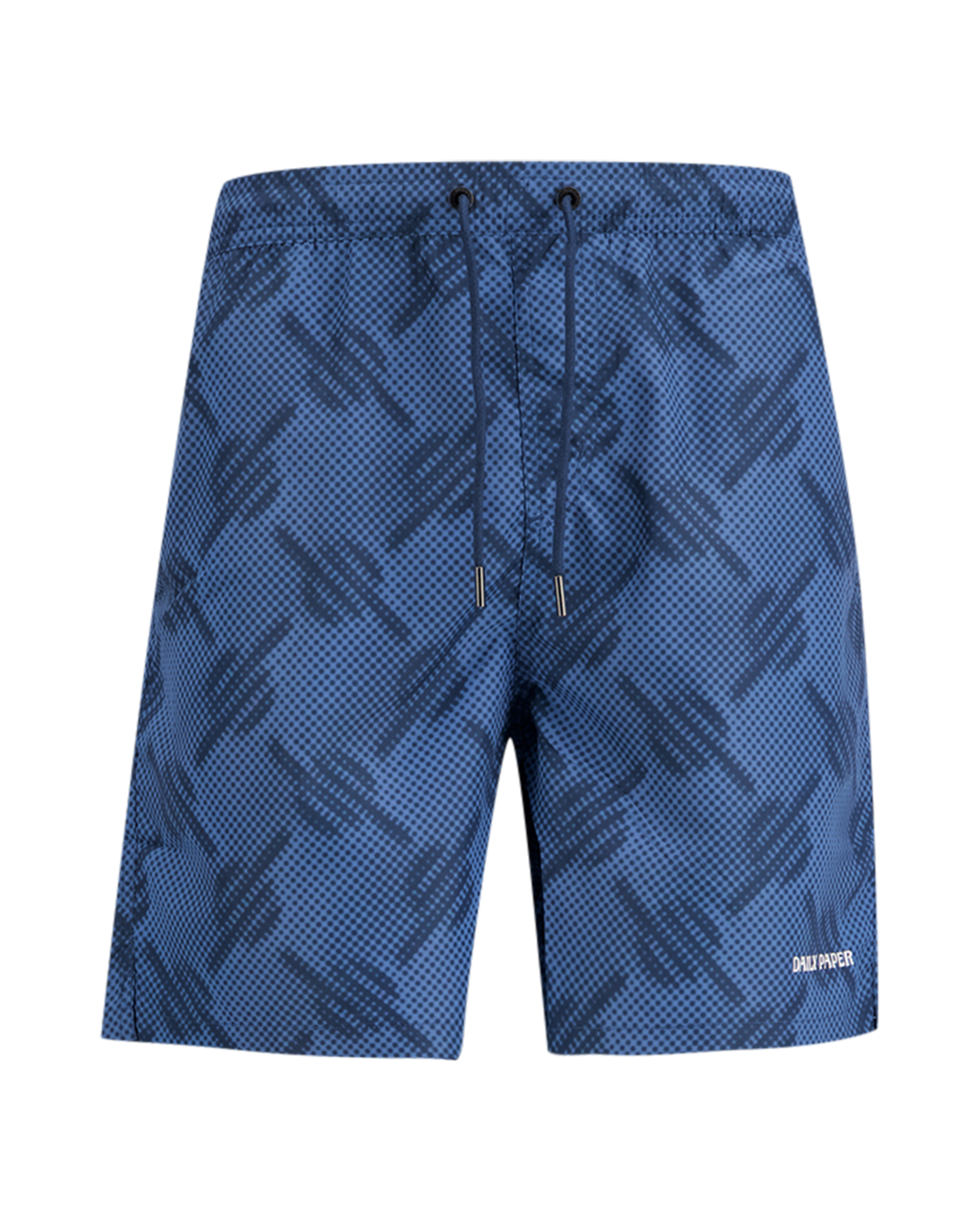 Daily Paper Dotted Monogram Swimshorts BLAUW 1