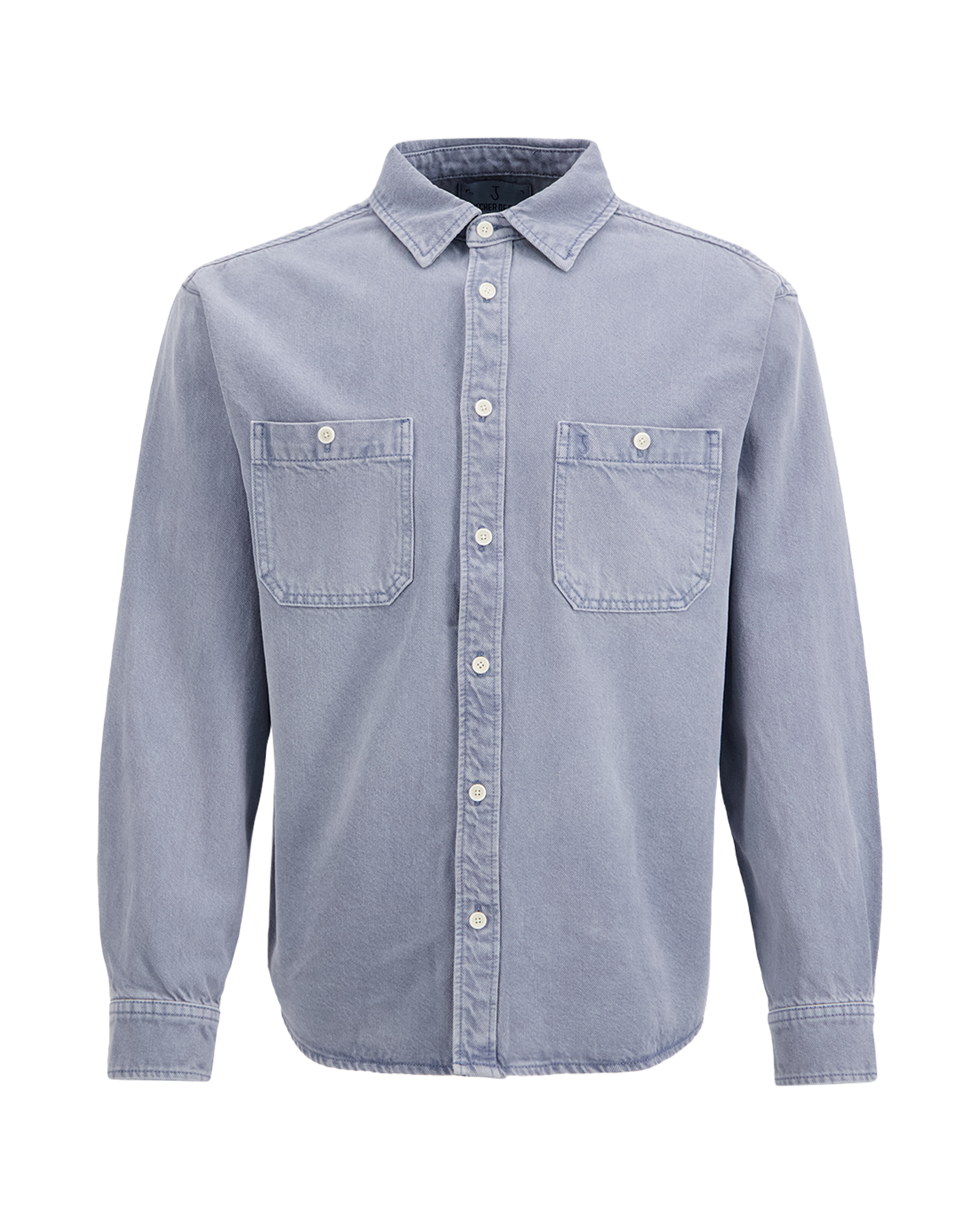 Butcher of Blue Blaine Garment Dye Overshirt BLAUW 1
