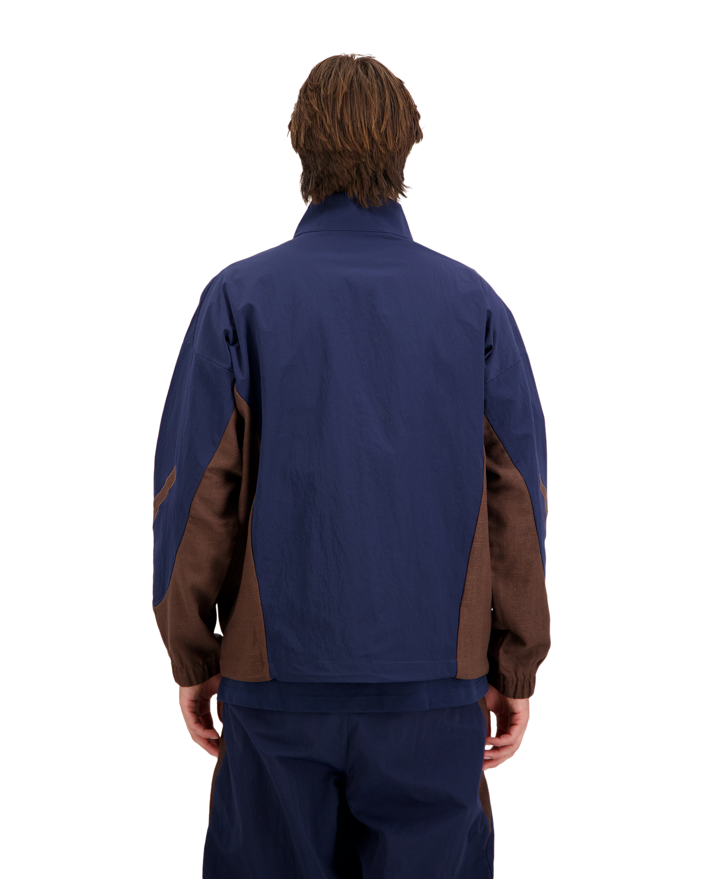 adidas adidas x Arte Antwerp Z.N.E. Material Mix Full-Zip Tracktop DONKERBLAUW 5
