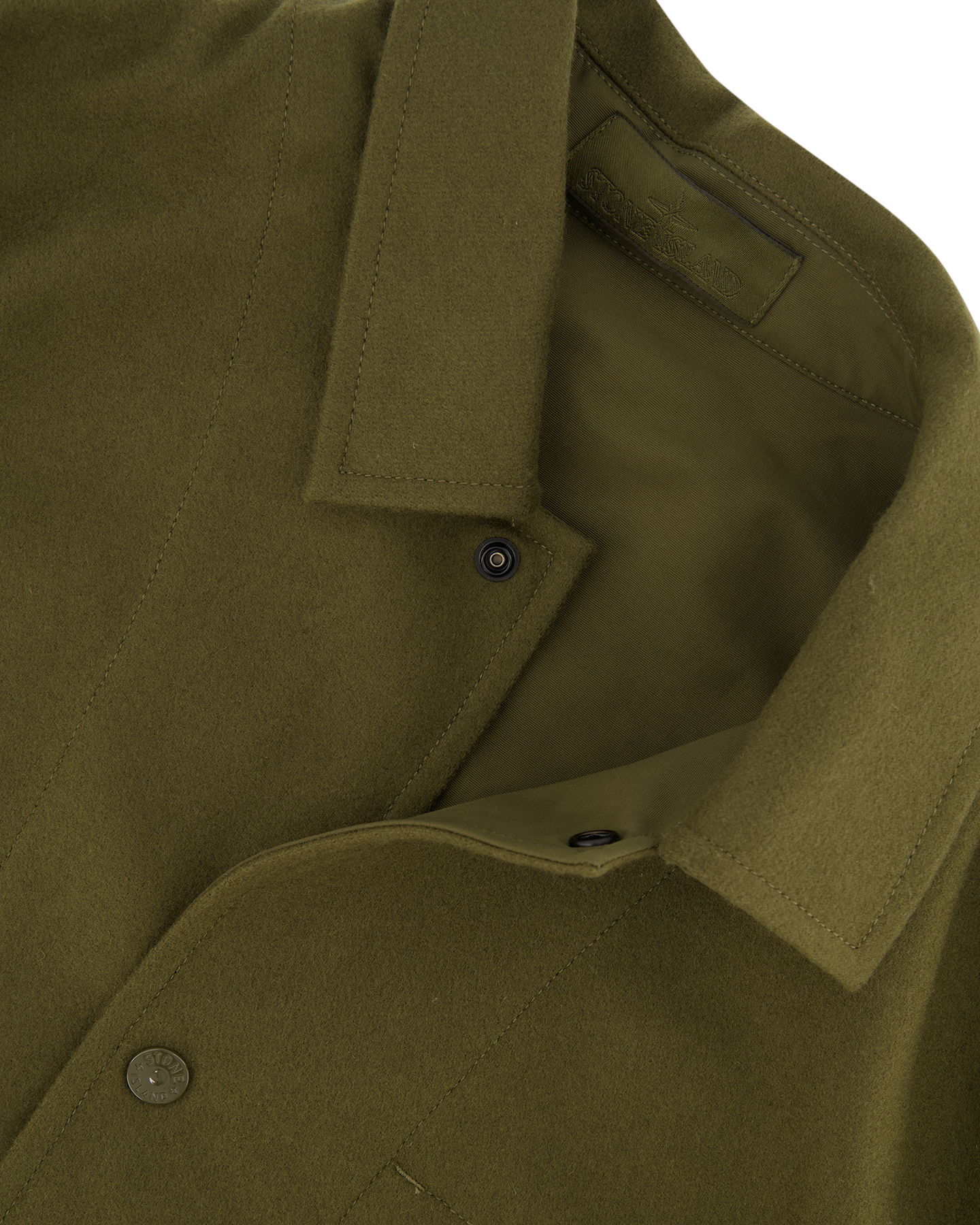 Stone Island 1200020 Overshirt Ghost GROEN 4
