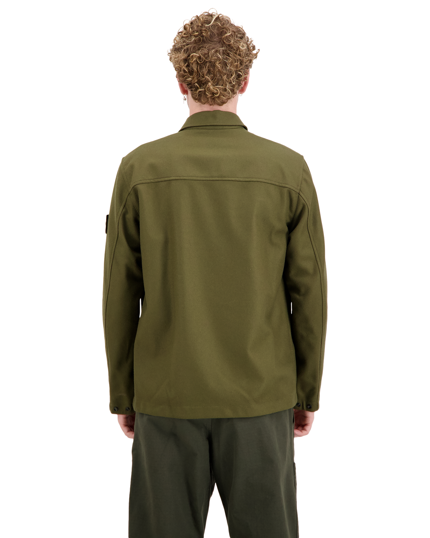 Stone Island 1200020 Overshirt Ghost GROEN 4