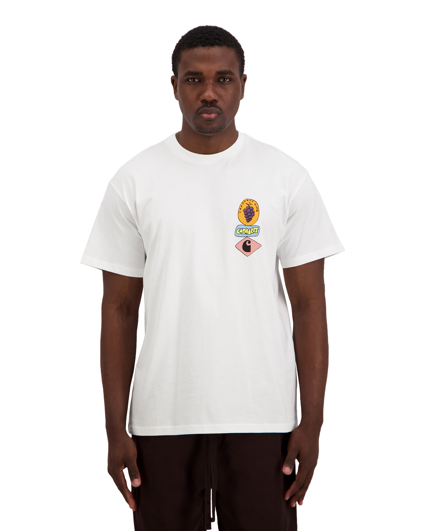 Carhartt S/S Stacked Grapes T Shirt WIT 5
