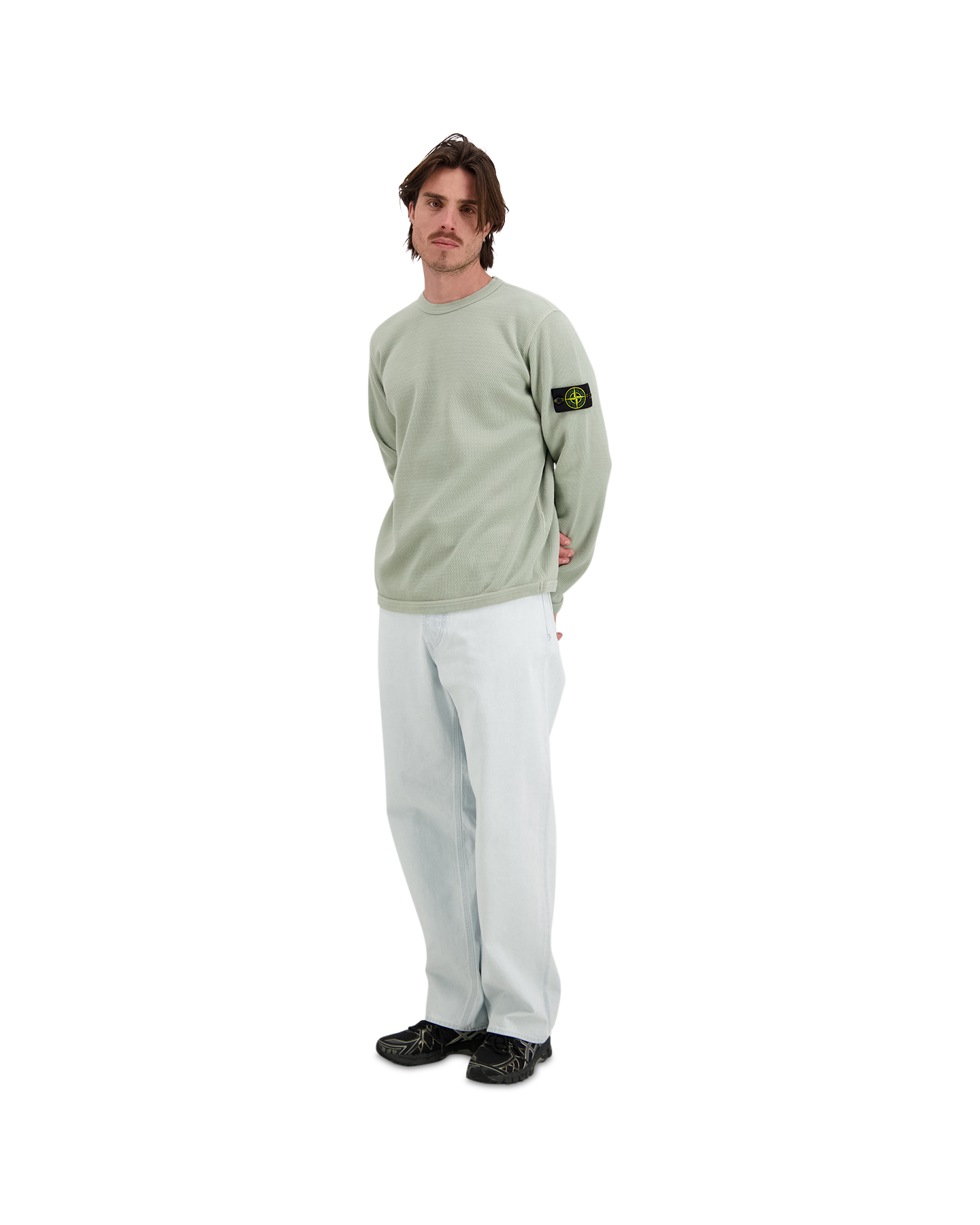 Stone Island S0297 Sweater GROEN 3