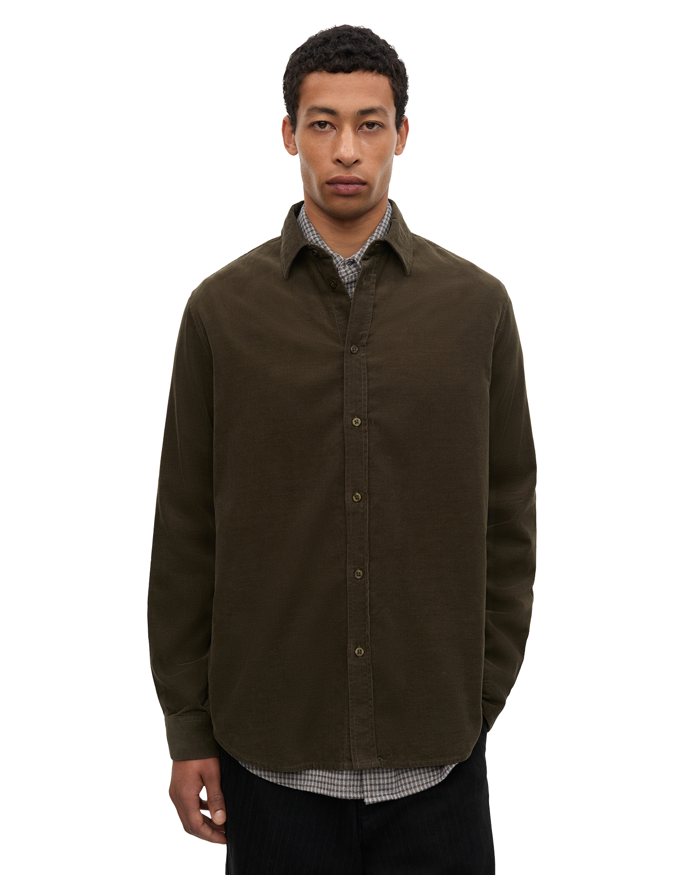 Samsøe Samsøe Saliam Nx Shirt 10504 DONKERGROEN 3