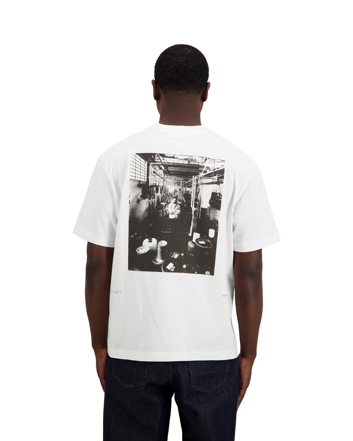 Stone Island S0374 Backprint T-Shirt WIT 4