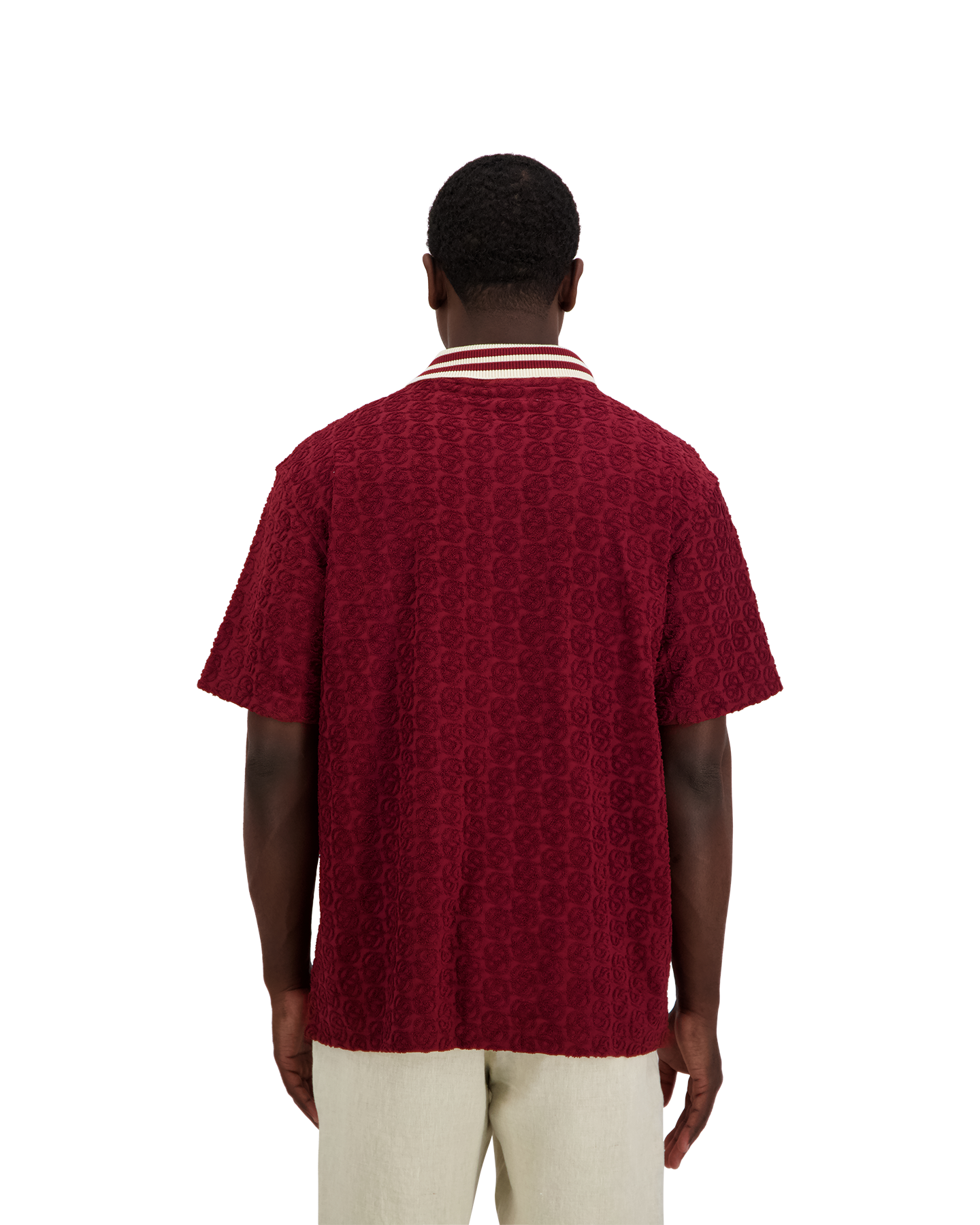 Drole de Monsieur Monogram Shirt ROOD 5