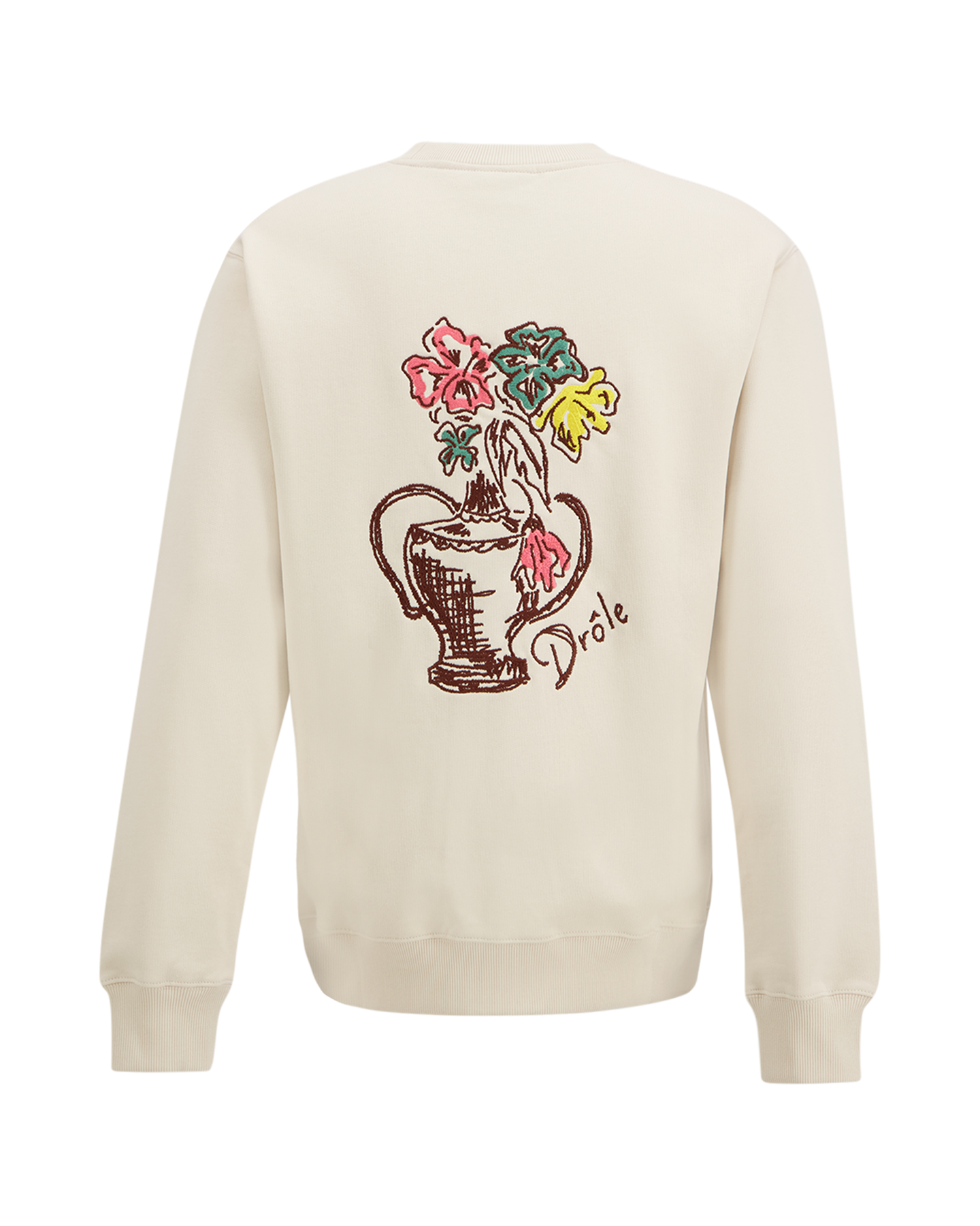 Drole de Monsieur Sweatshirt Vase Havana BEIGE 1