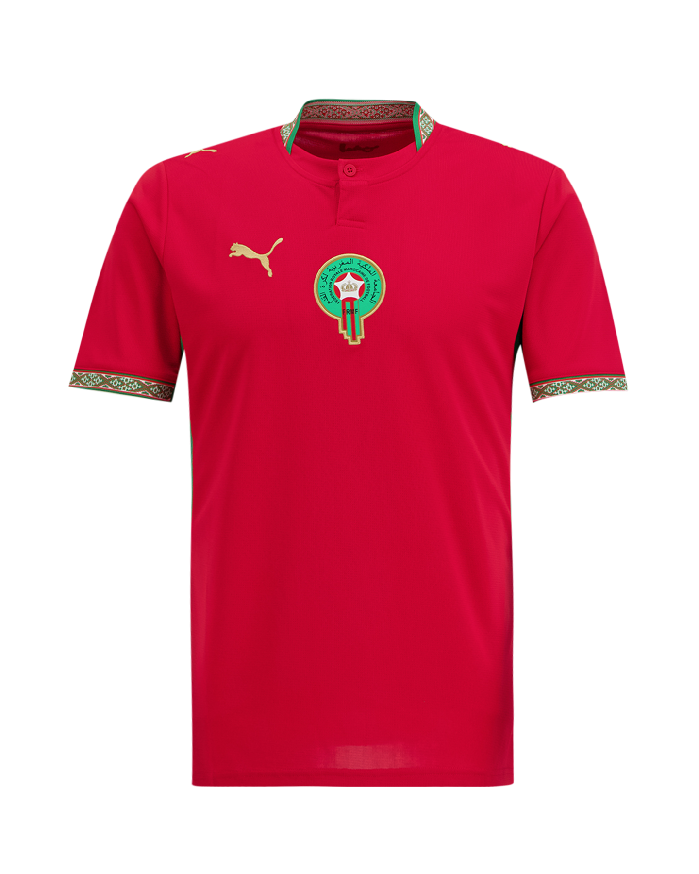 Puma Morocco Home Jersey Replica ROOD 1