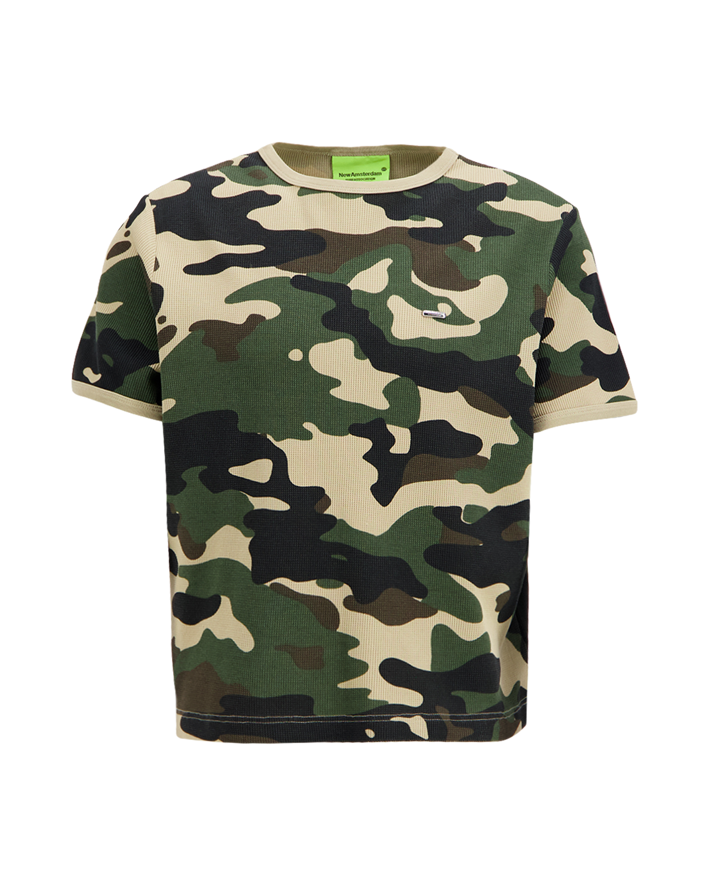New Amsterdam Surf Association Waffle Tee GROEN 1