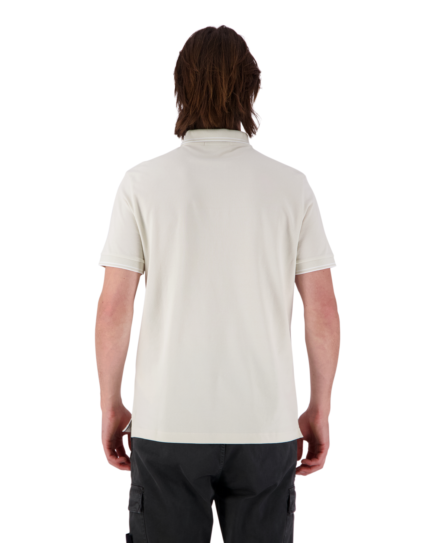 Stone Island 2SC18 Cotton Pique Polo BEIGE 5