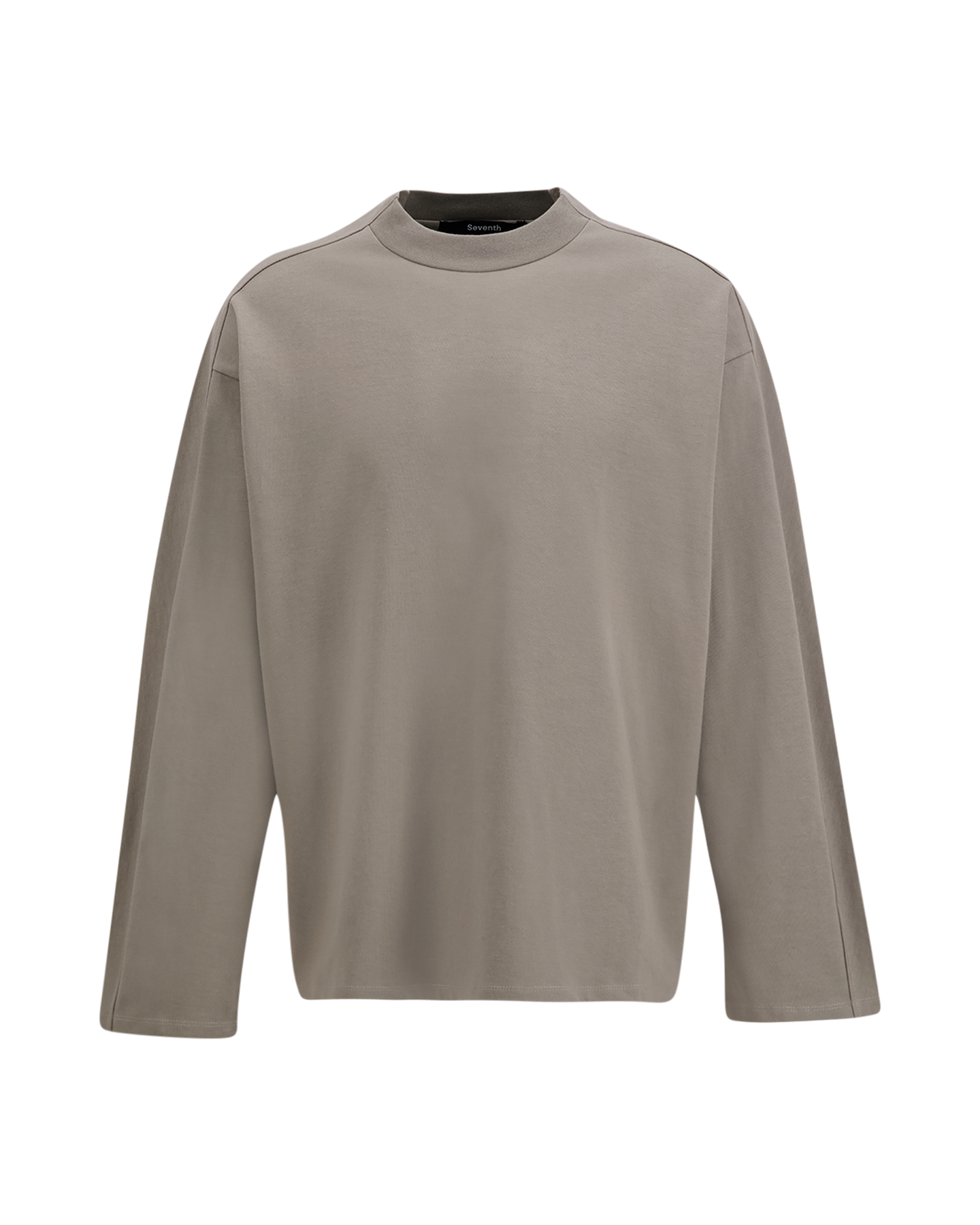 Seventh D7 Studio Long Sleeve Tee Cotton GRIJS 1