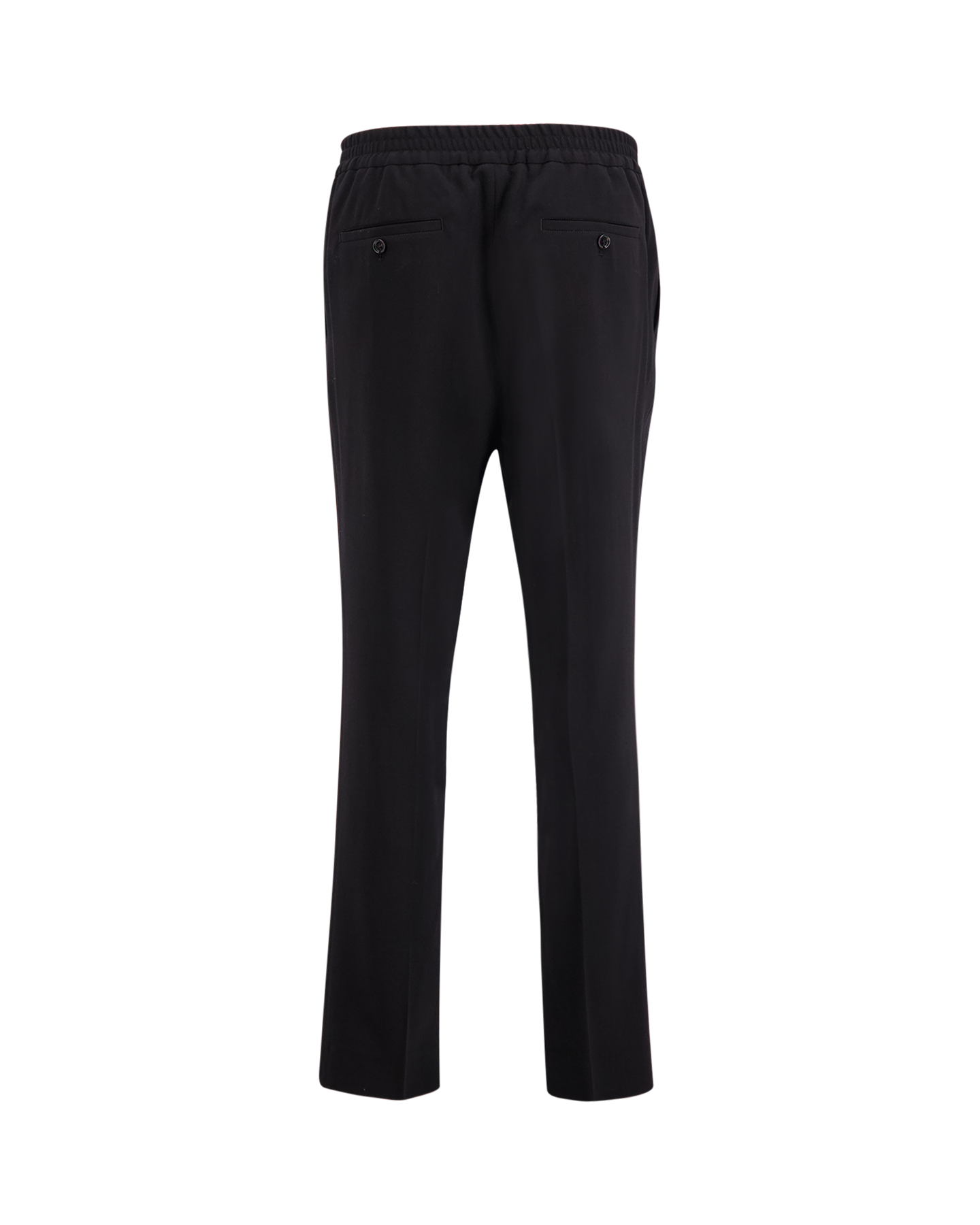 AMI Paris Elasticated Waist Trousers ZWART 2