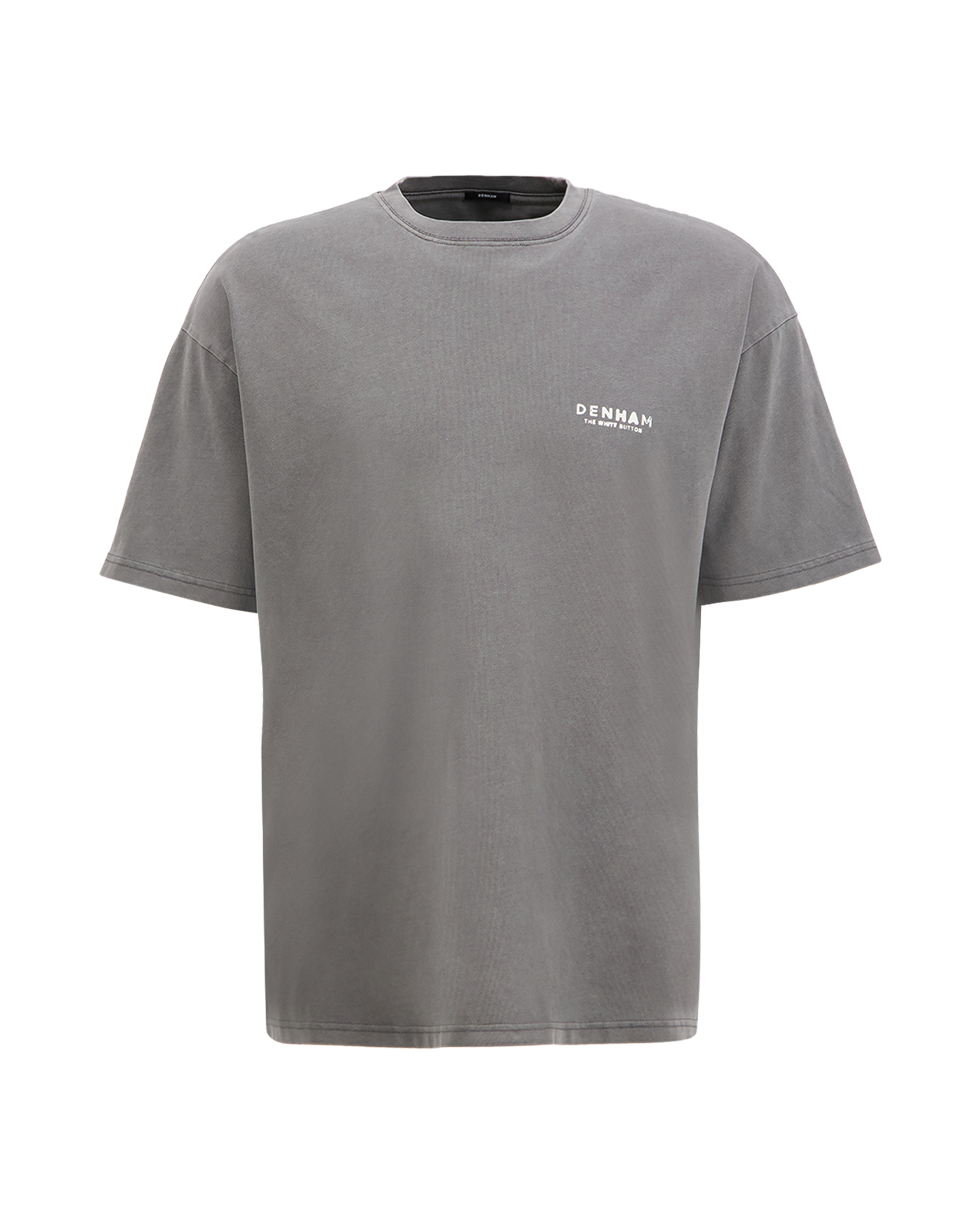 Denham Stamp Ss Tee GRIJS 2