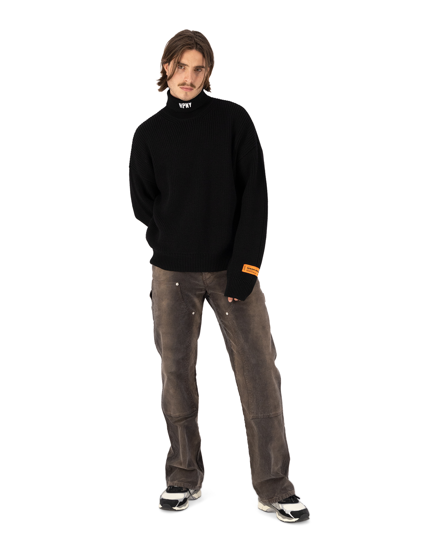 Heron Preston Hpny Knit Rollneck BLACK 3