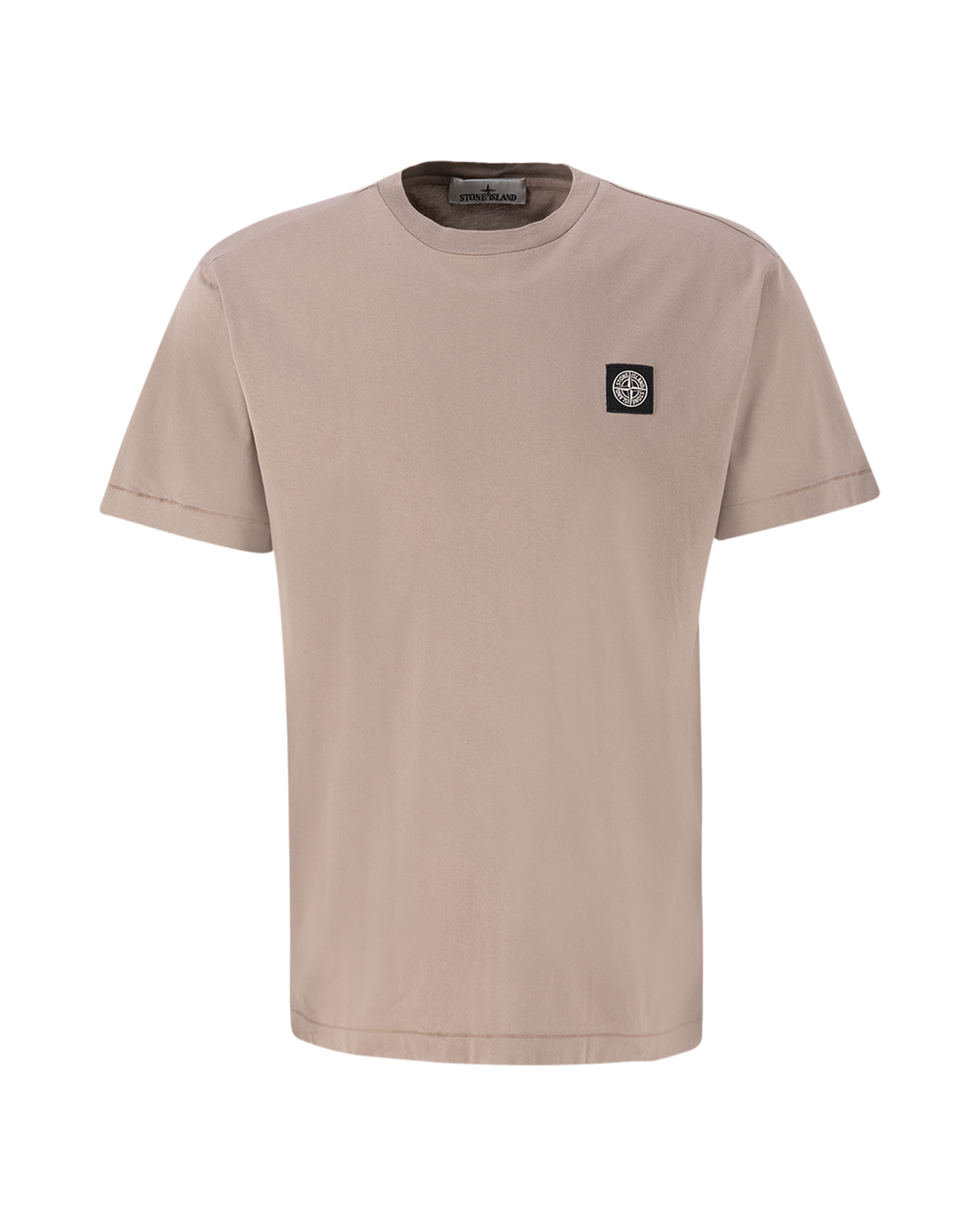 Stone Island 24113 60/2 Cotton Jersey Garment Dyed T-Shirt GRIJS 1