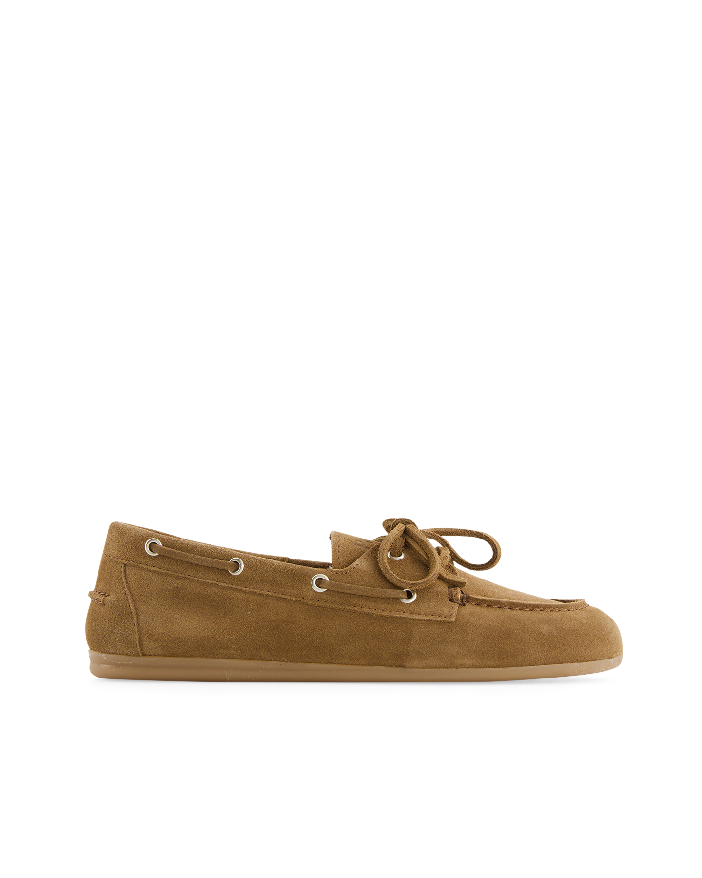 Posa Boat Loafer Brushed - Suede BRUIN 1