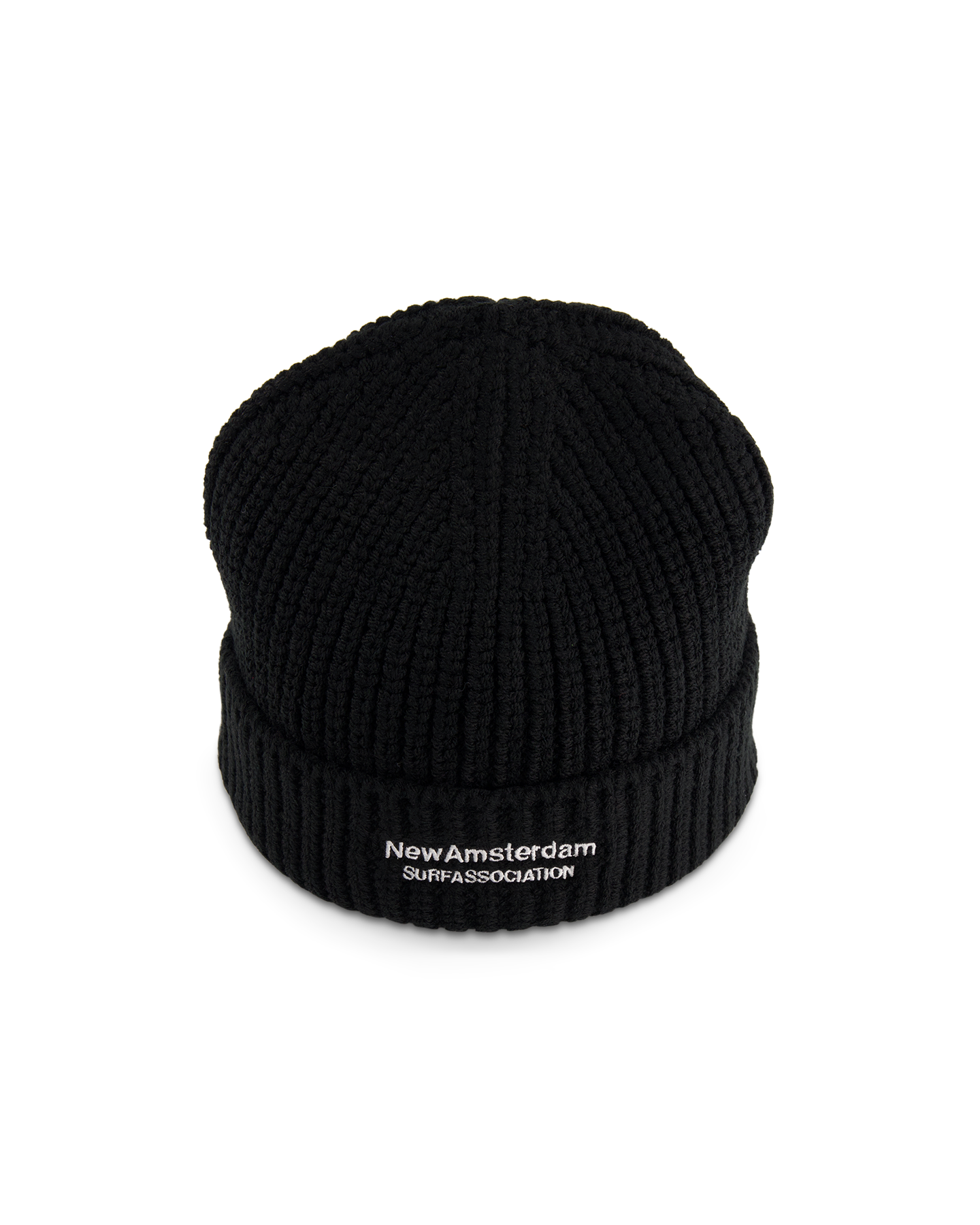New Amsterdam Surf Association Reversible Logo Beanie ZWART 2