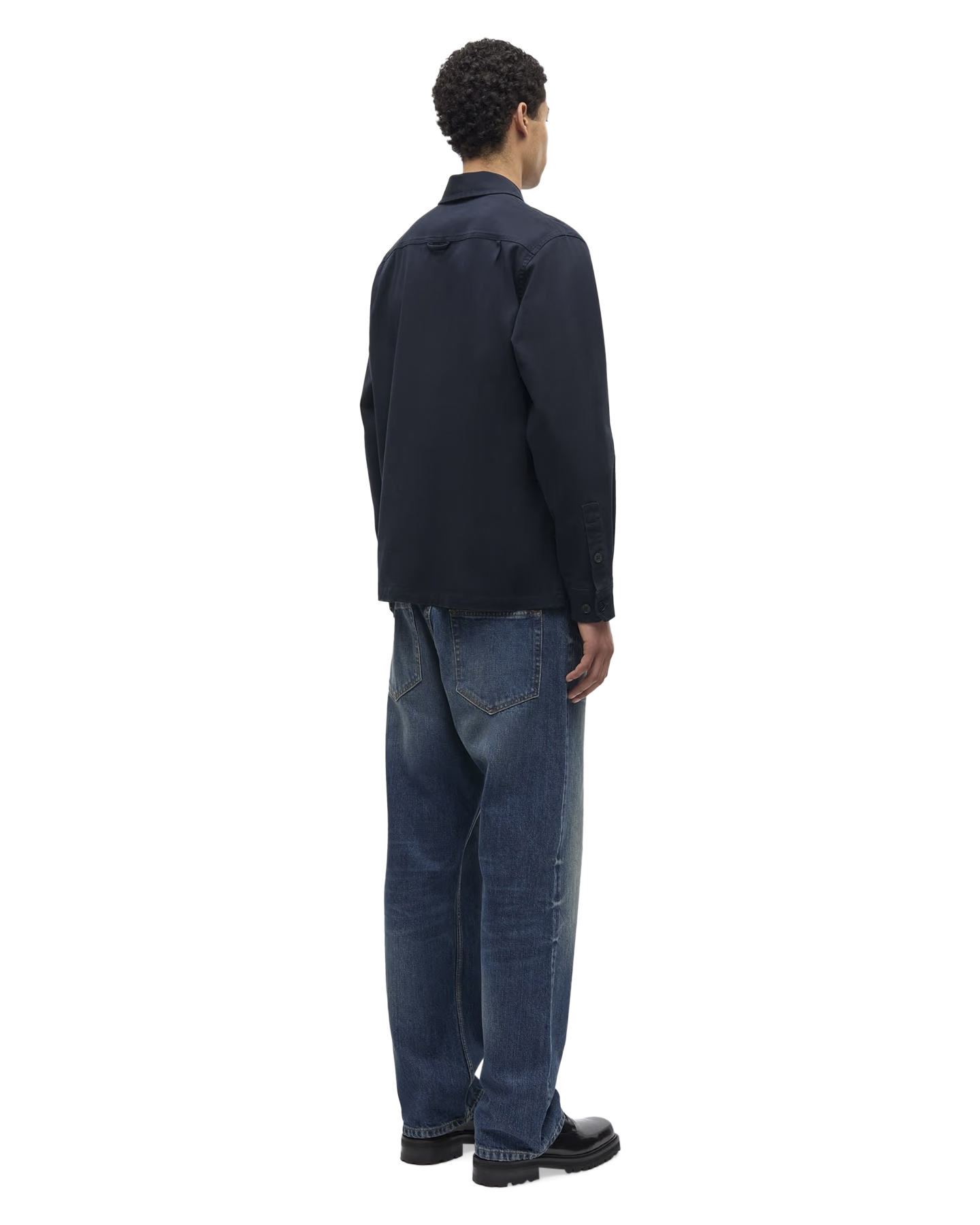 Samsøe Samsøe Sataka Je Overshirt 15963 DONKERBLAUW 4