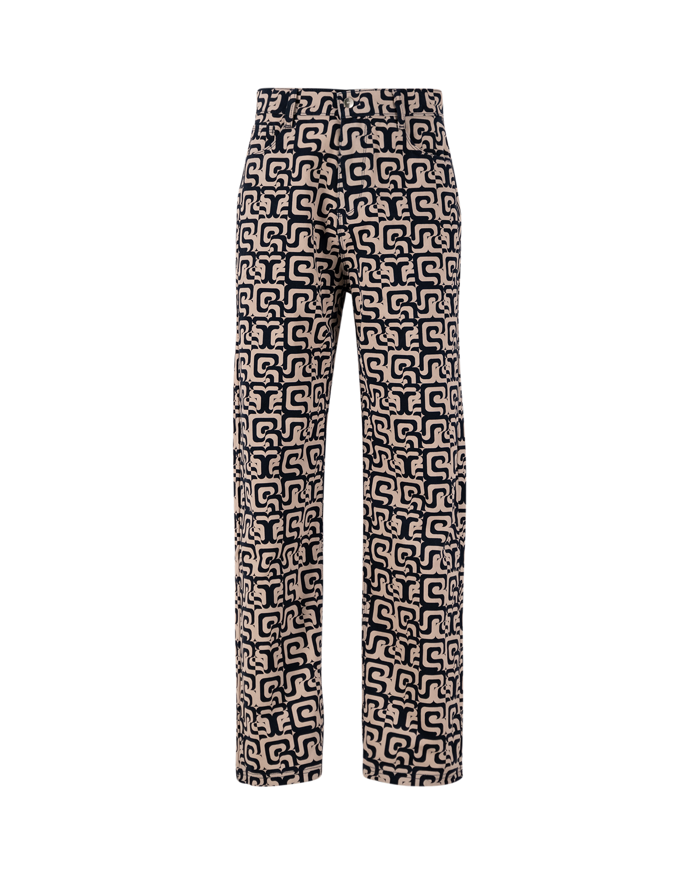 Arte Antwerp Jonas Allover Pants Navy Coef Men