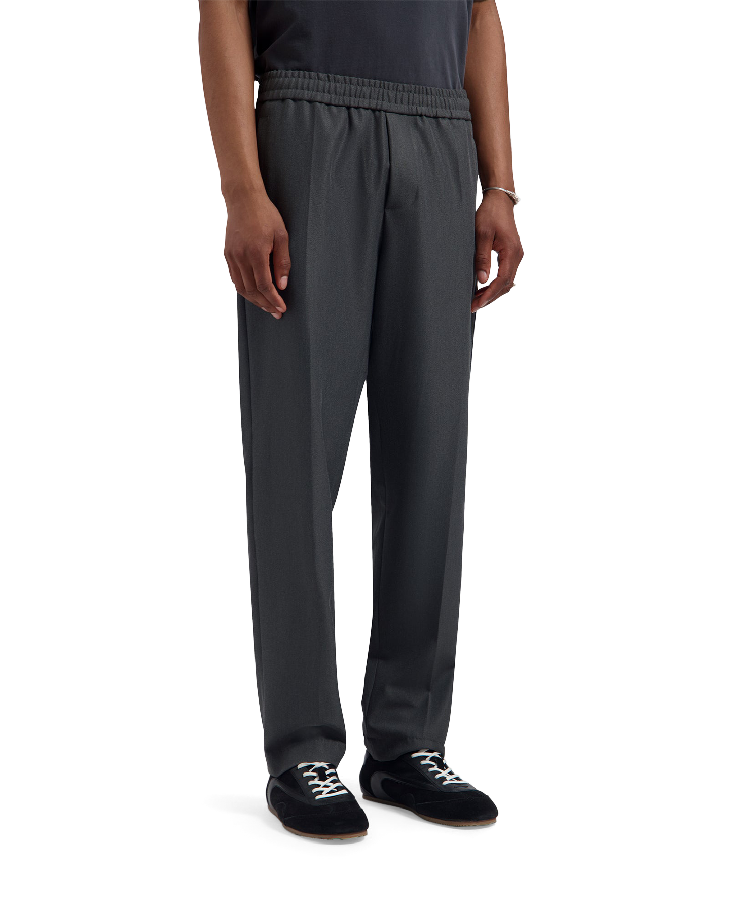 OLAF Slim Elasticated Pant ZWART 3