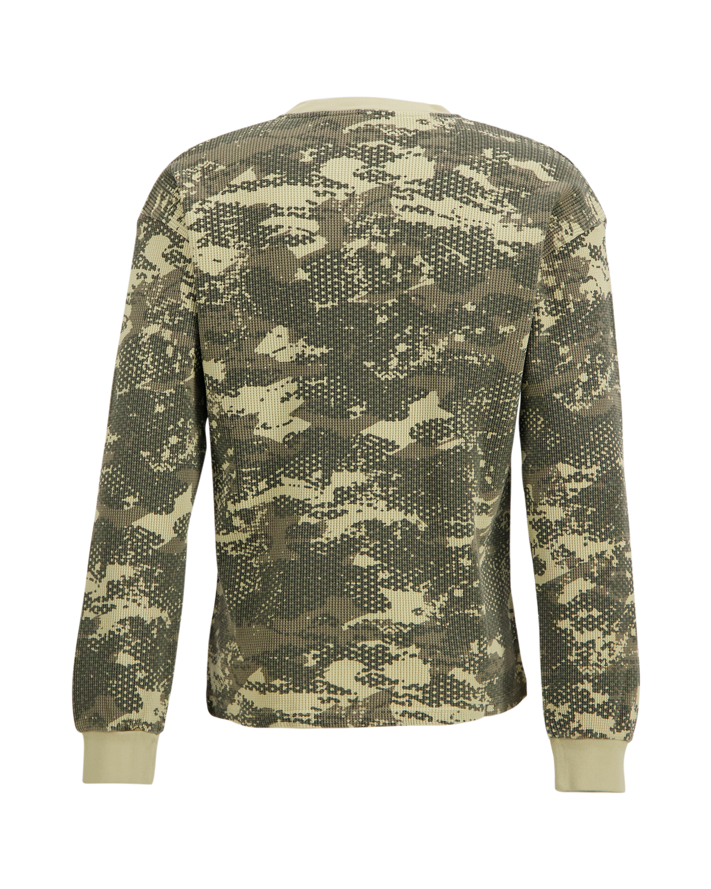 No Problemo Forest Waffle Ls Tee BEIGE 2