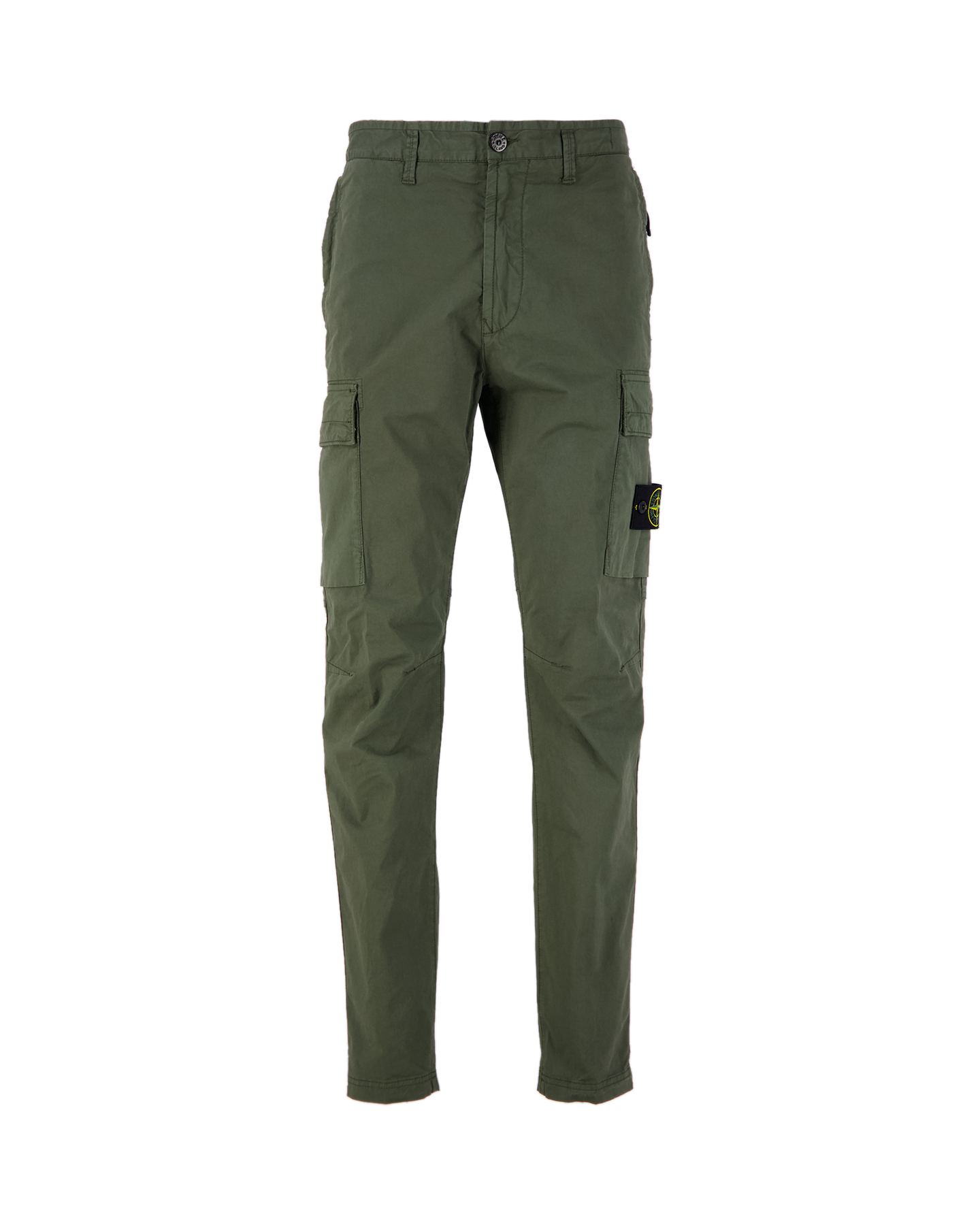 Stone Island 30410 Cotton Twill Cargo Pants GROEN 1