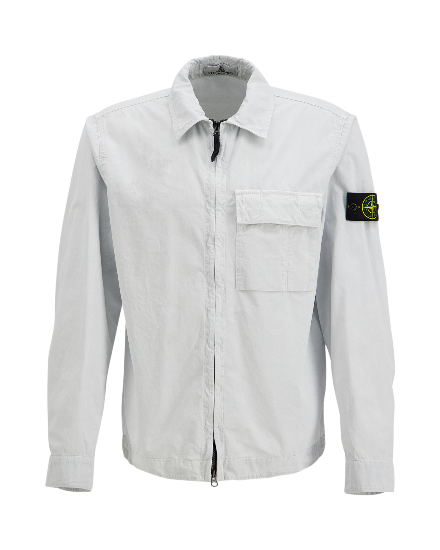 Stone Island S00Wn Overshirt LICHTBLAUW 1