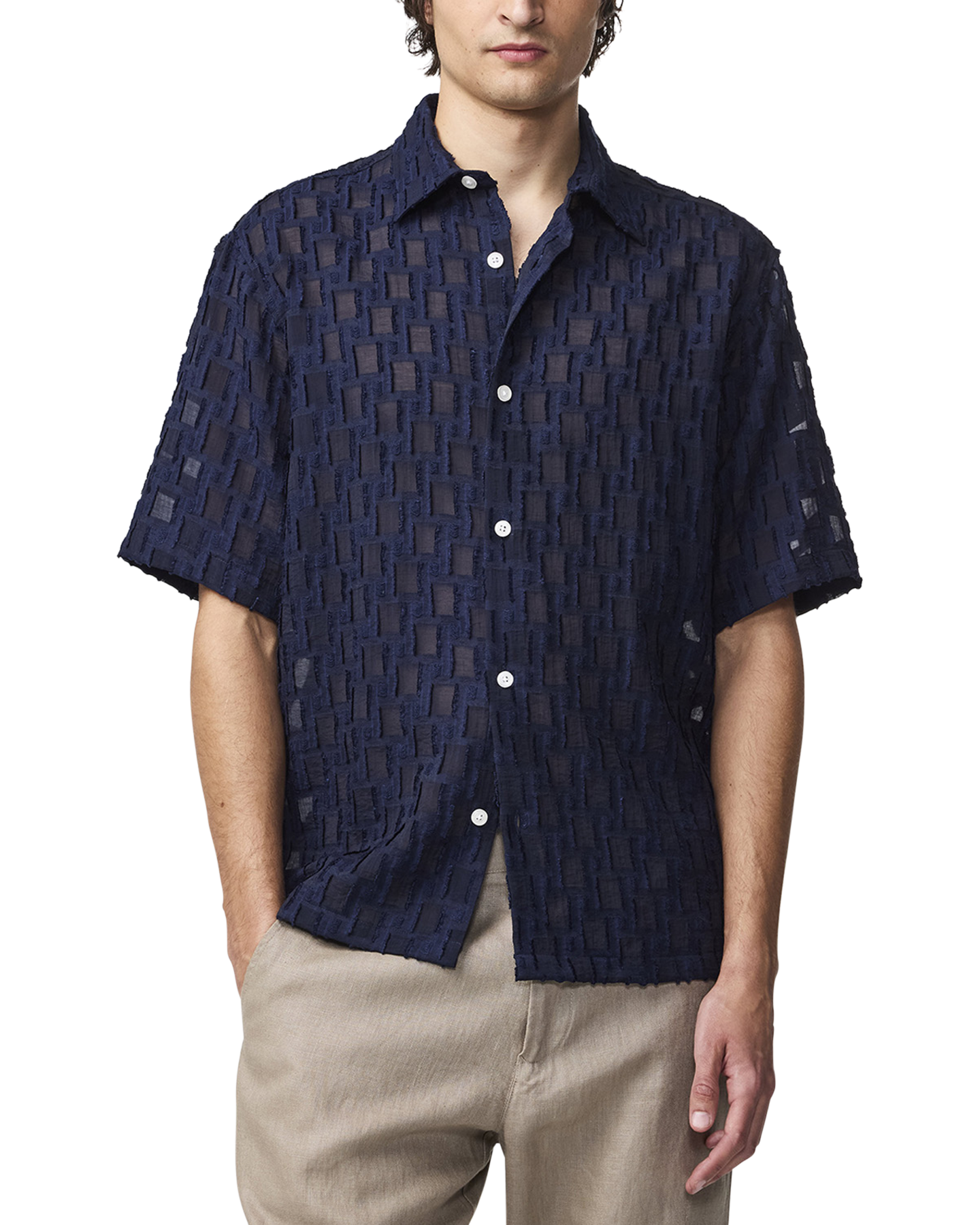 NN.07 Freddy Ss No Pkt 5025 DONKERBLAUW 3
