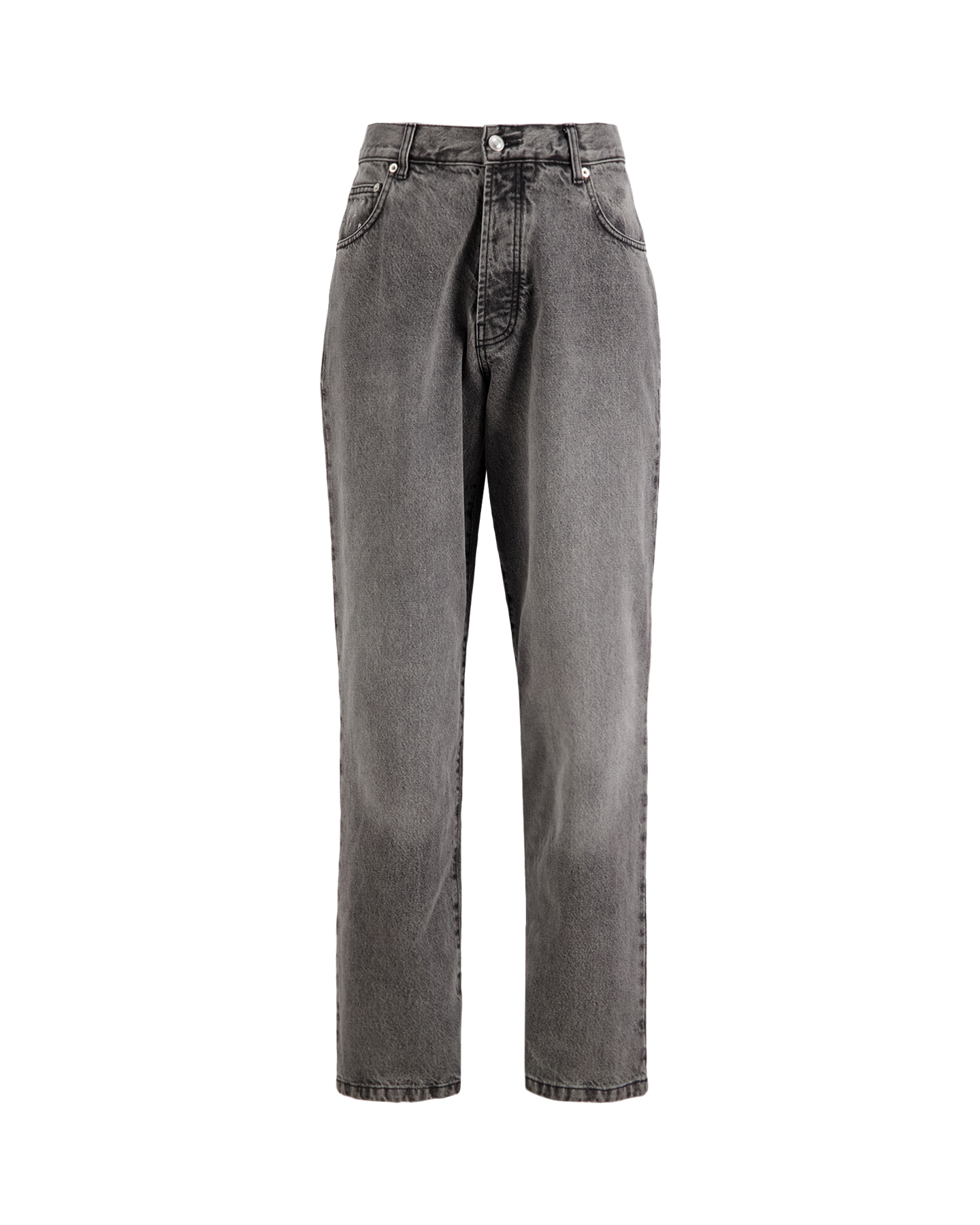 POP Trading Company Drs Denim Pants LICHTGRIJS 1