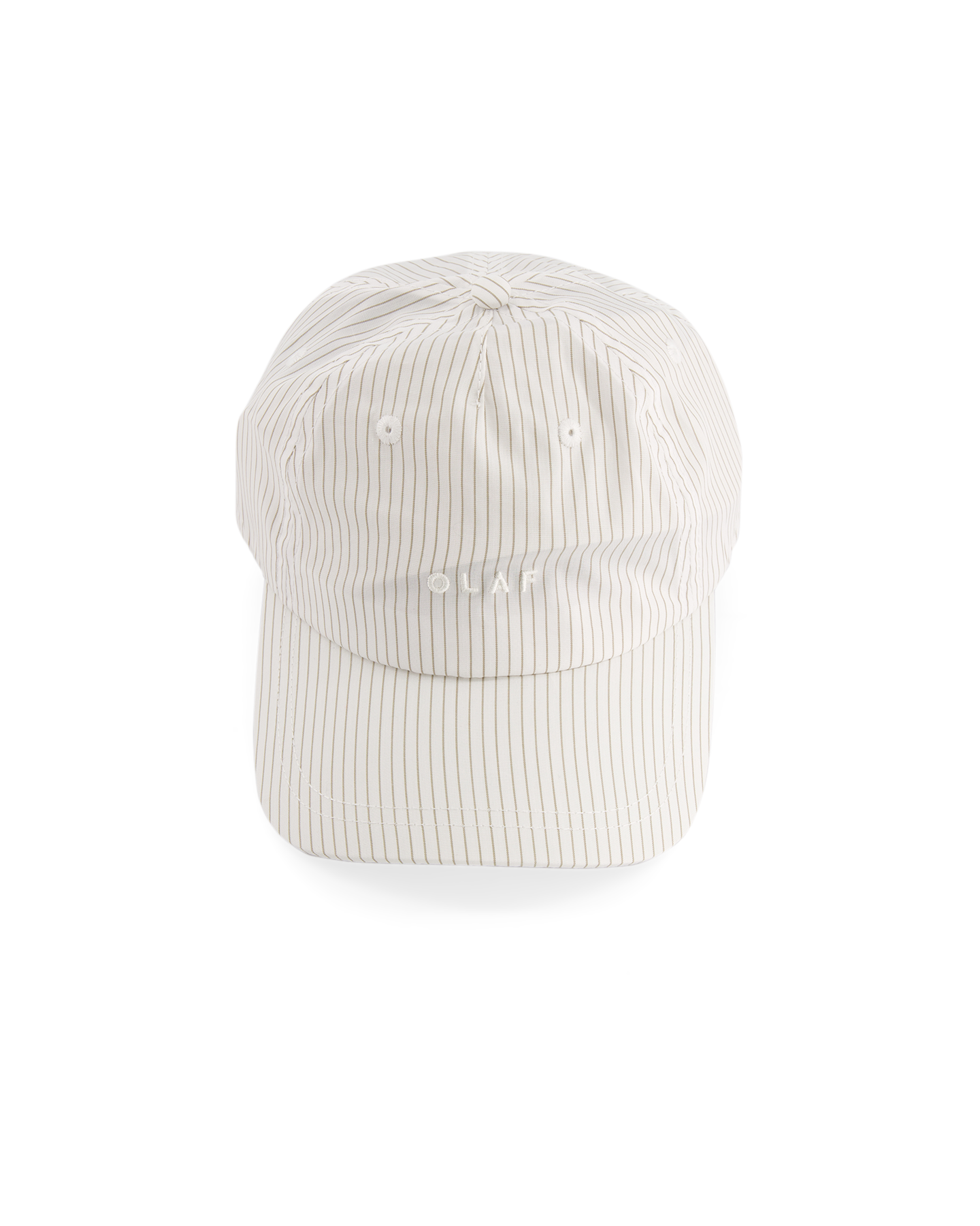 OLAF Stripe 5 Panel Cap WIT 2